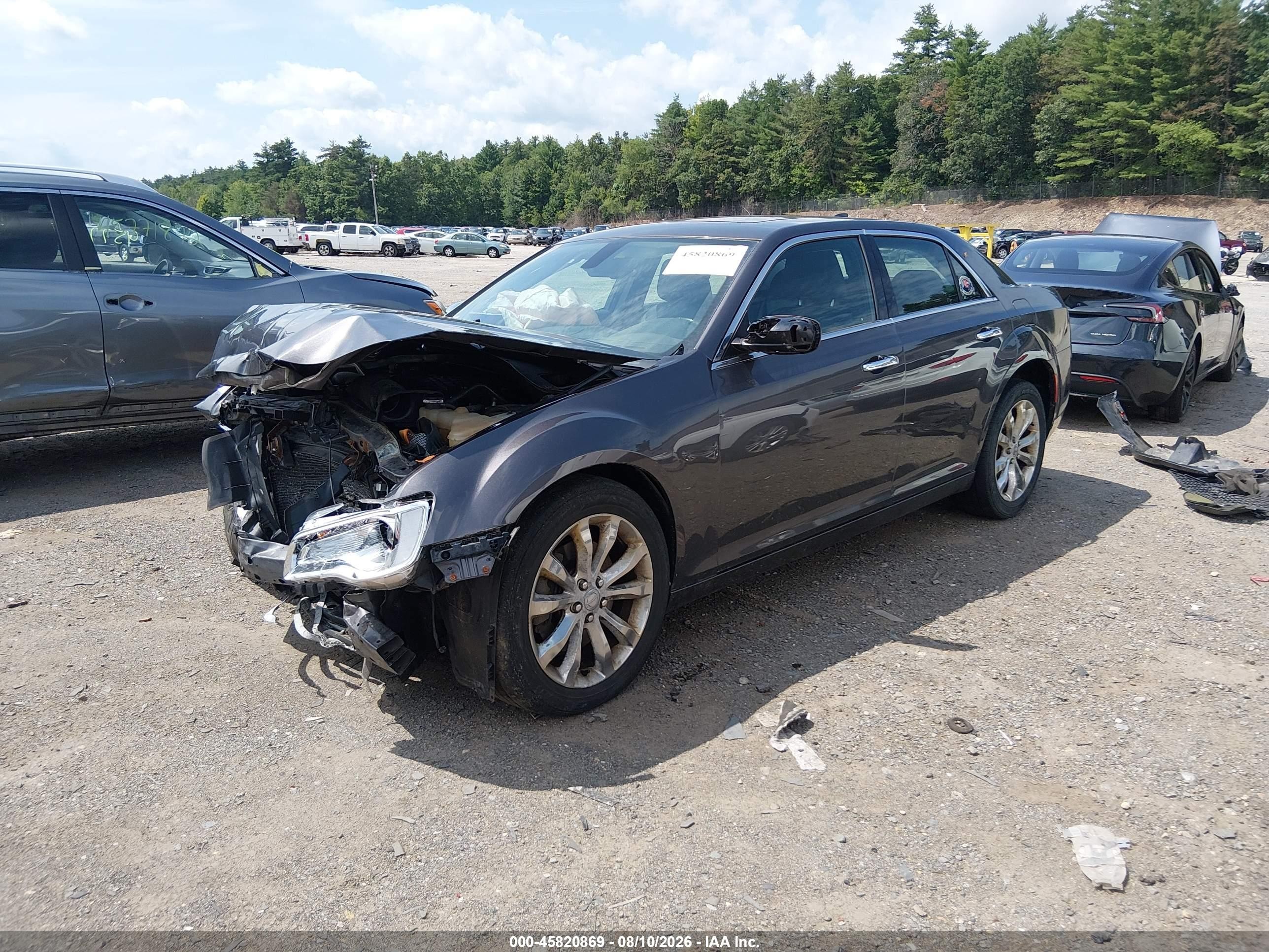 2015 Chrysler 300c Awd Gray vin: 2C3CCAKG3FH749856