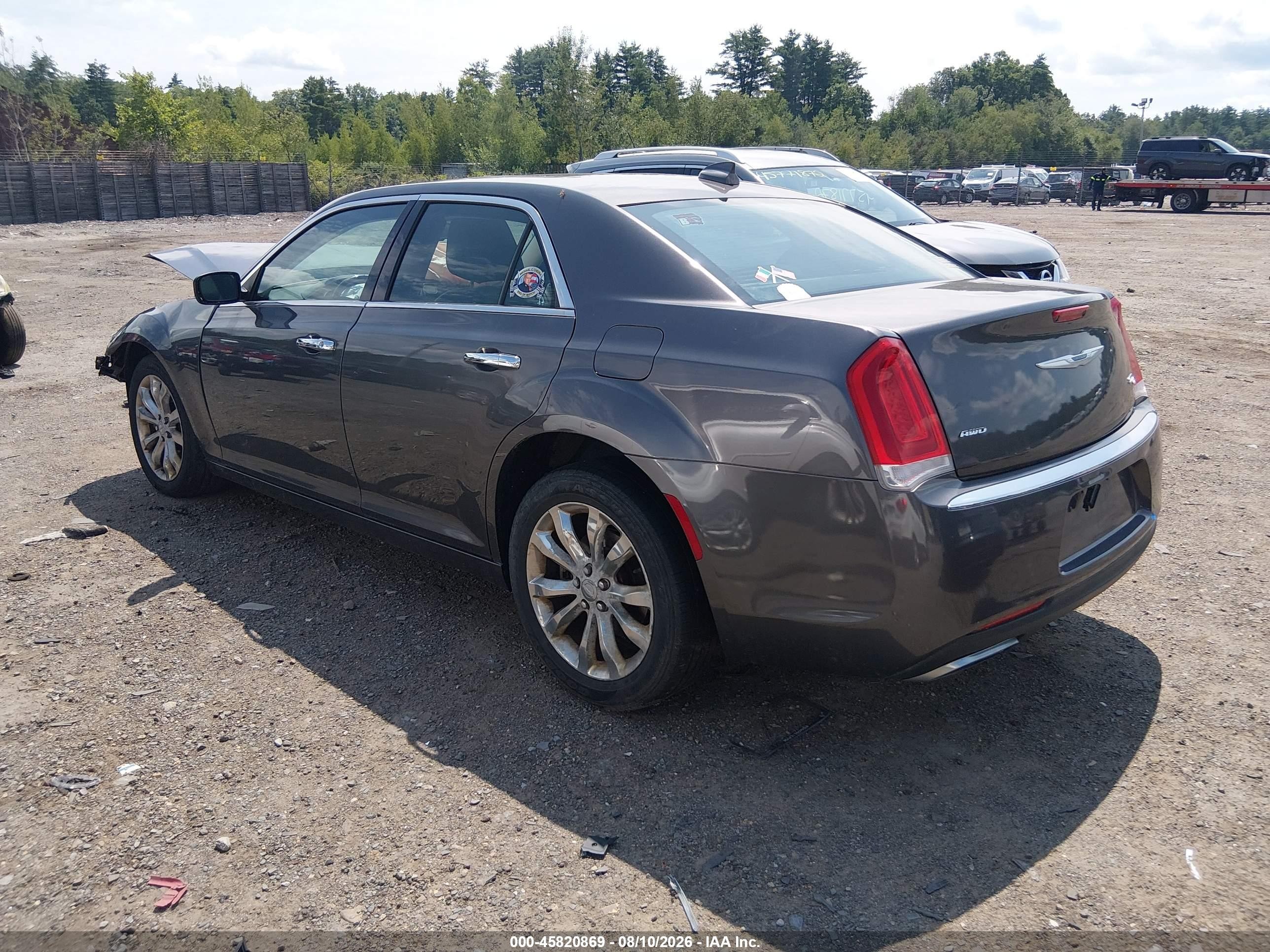 2015 Chrysler 300c Awd Gray vin: 2C3CCAKG3FH749856