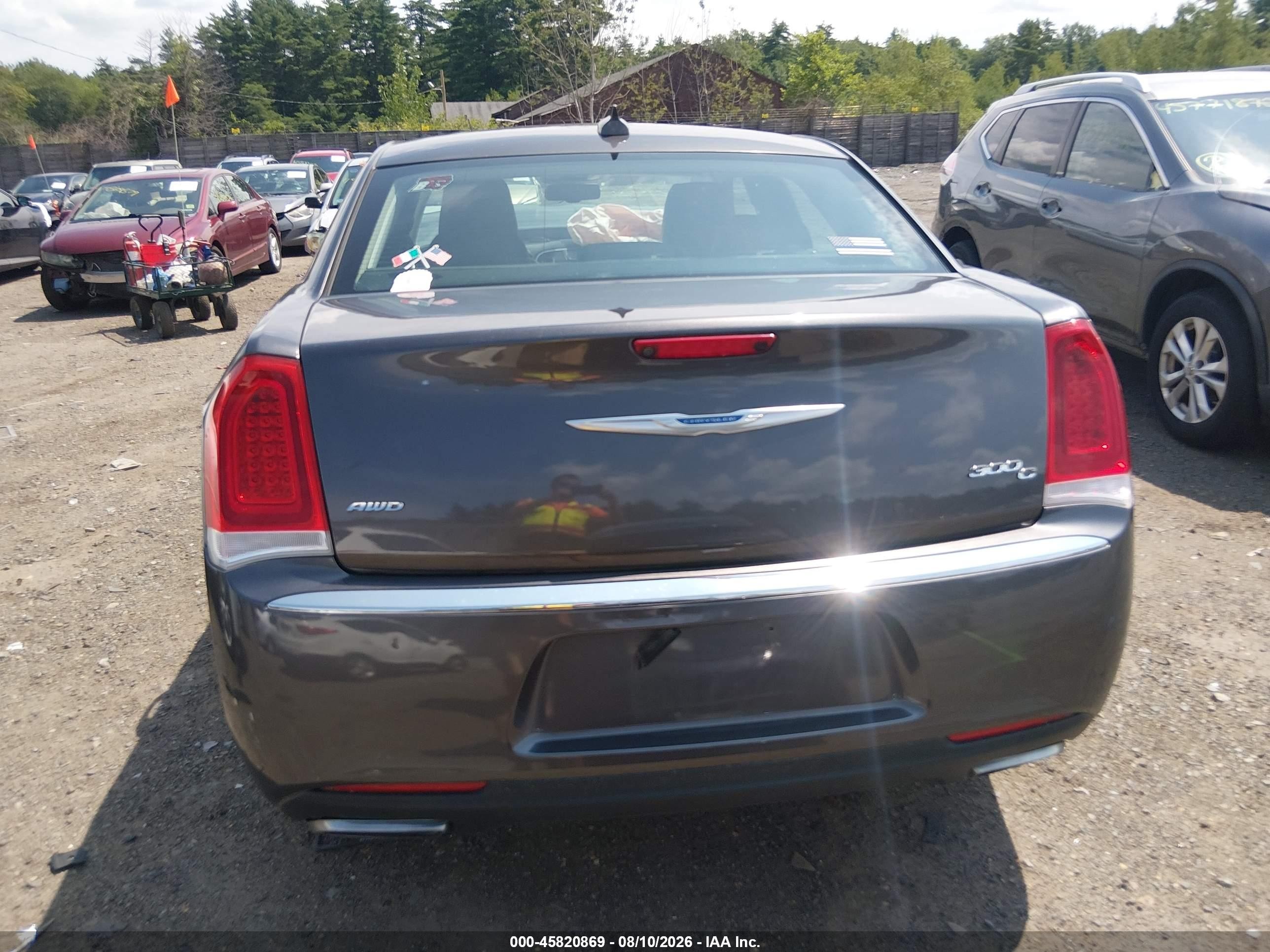 2015 Chrysler 300c Awd Gray vin: 2C3CCAKG3FH749856
