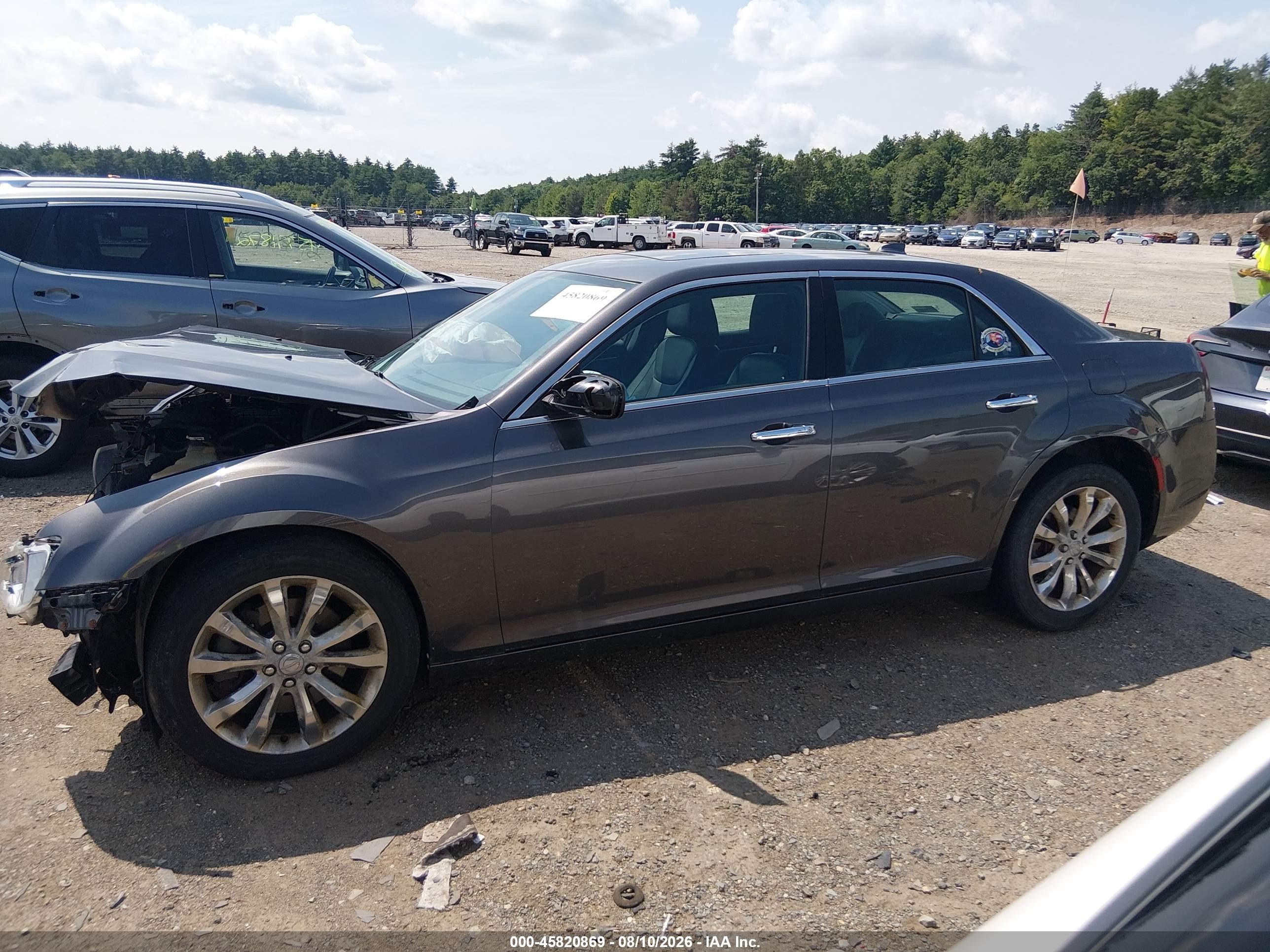 2015 Chrysler 300c Awd Gray vin: 2C3CCAKG3FH749856
