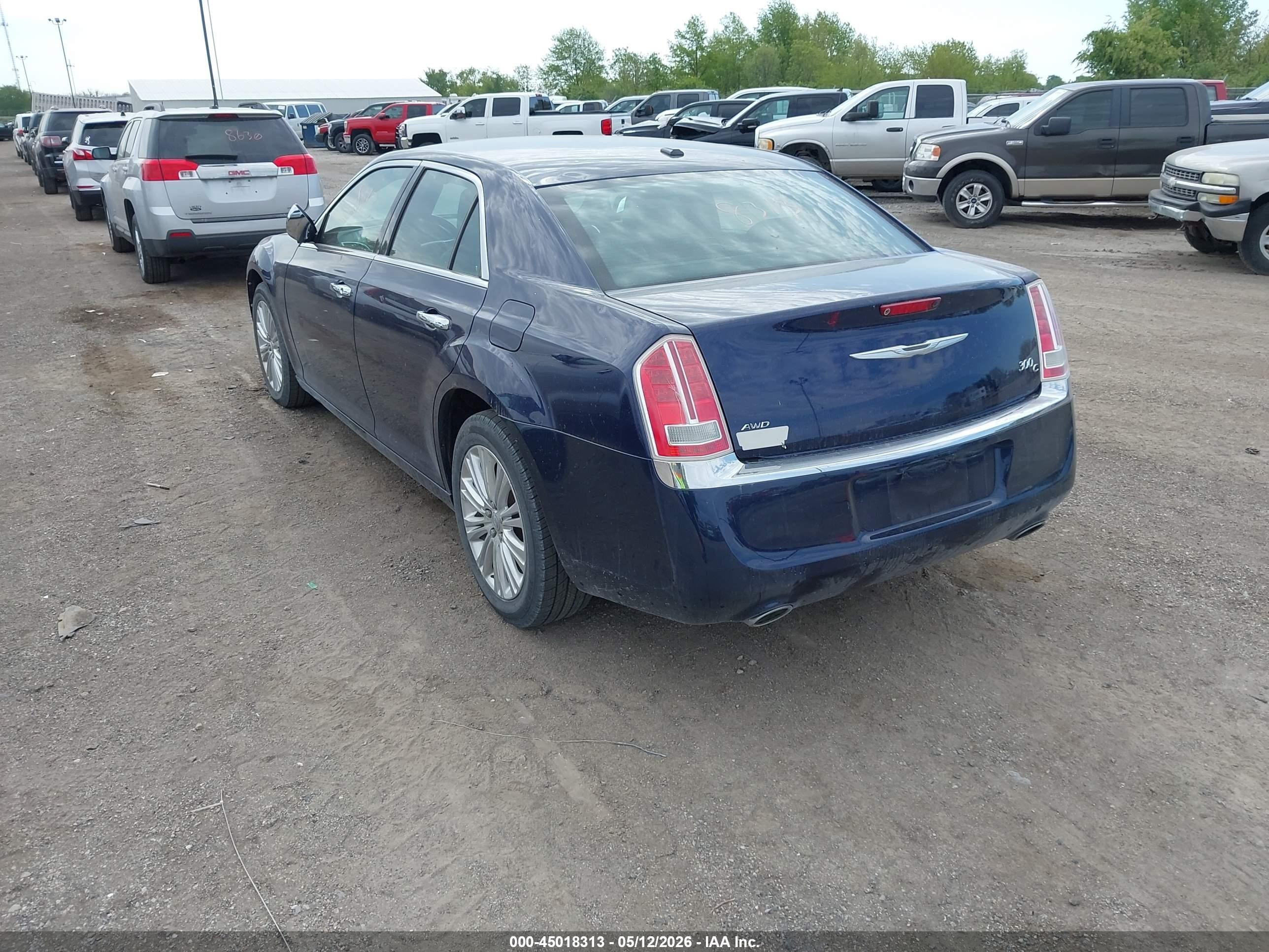 2014 Chrysler 300c Awd Blue vin: 2C3CCAKG4EH201766