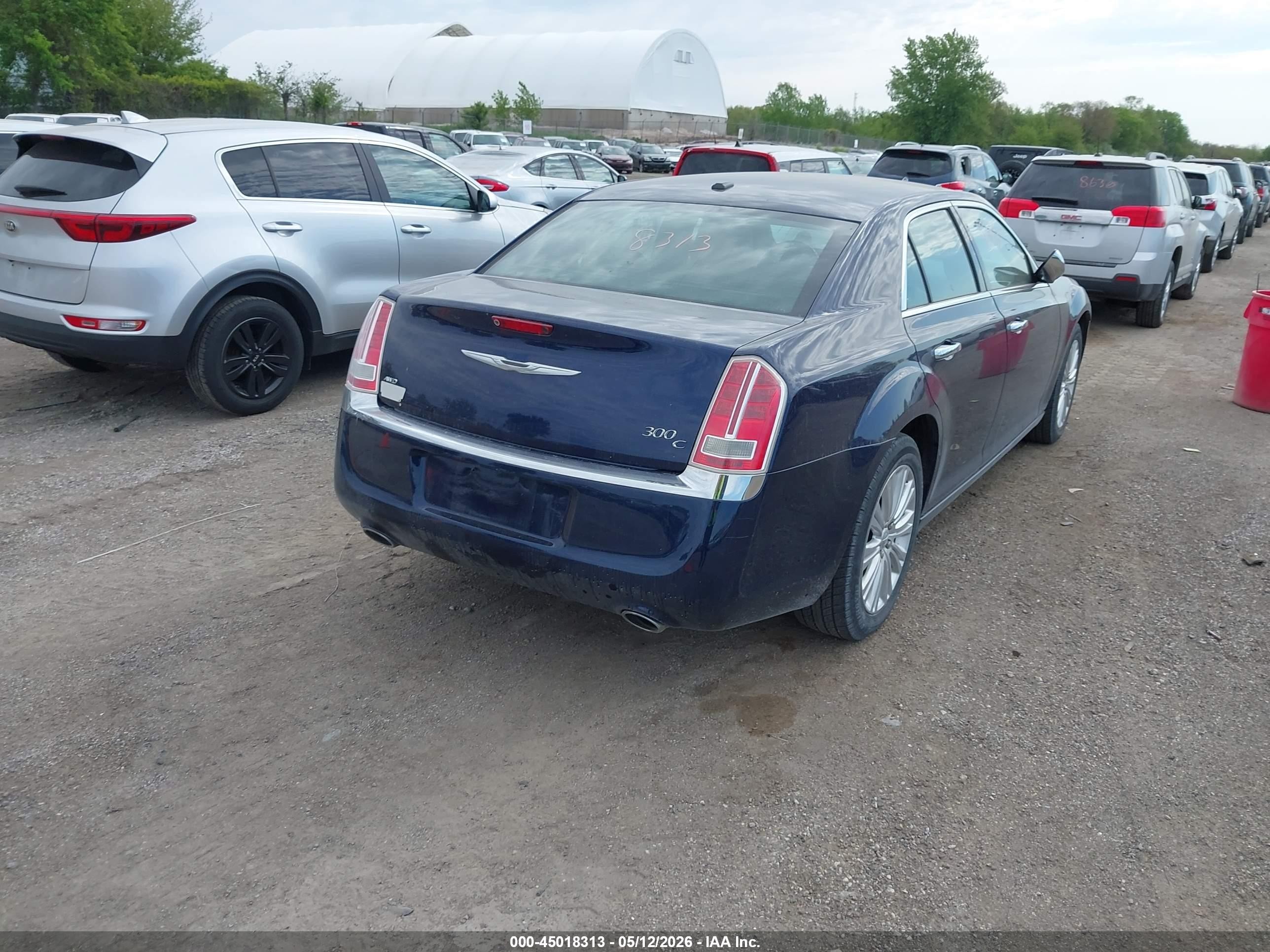 2014 Chrysler 300c Awd Blue vin: 2C3CCAKG4EH201766