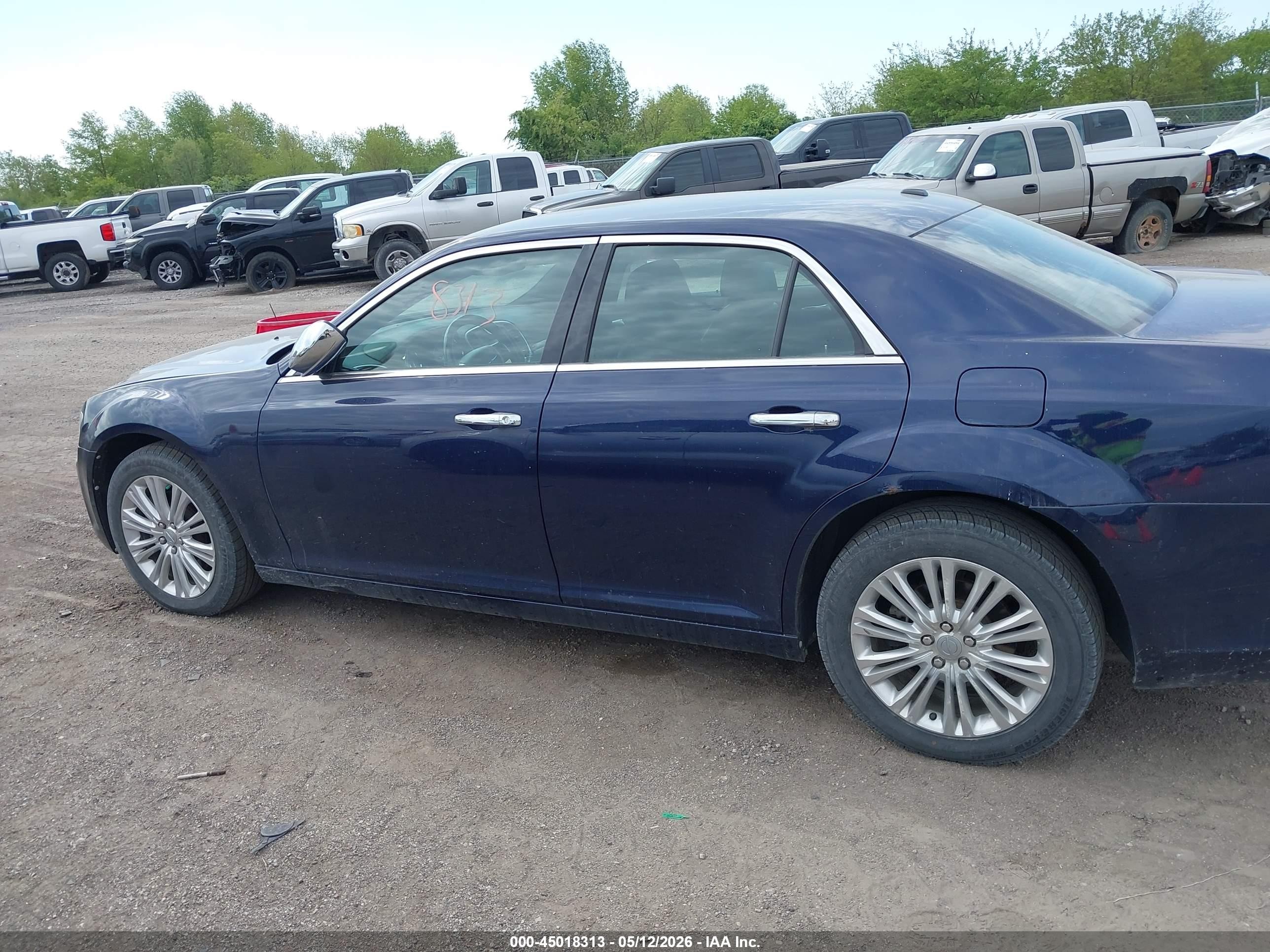 2014 Chrysler 300c Awd Blue vin: 2C3CCAKG4EH201766