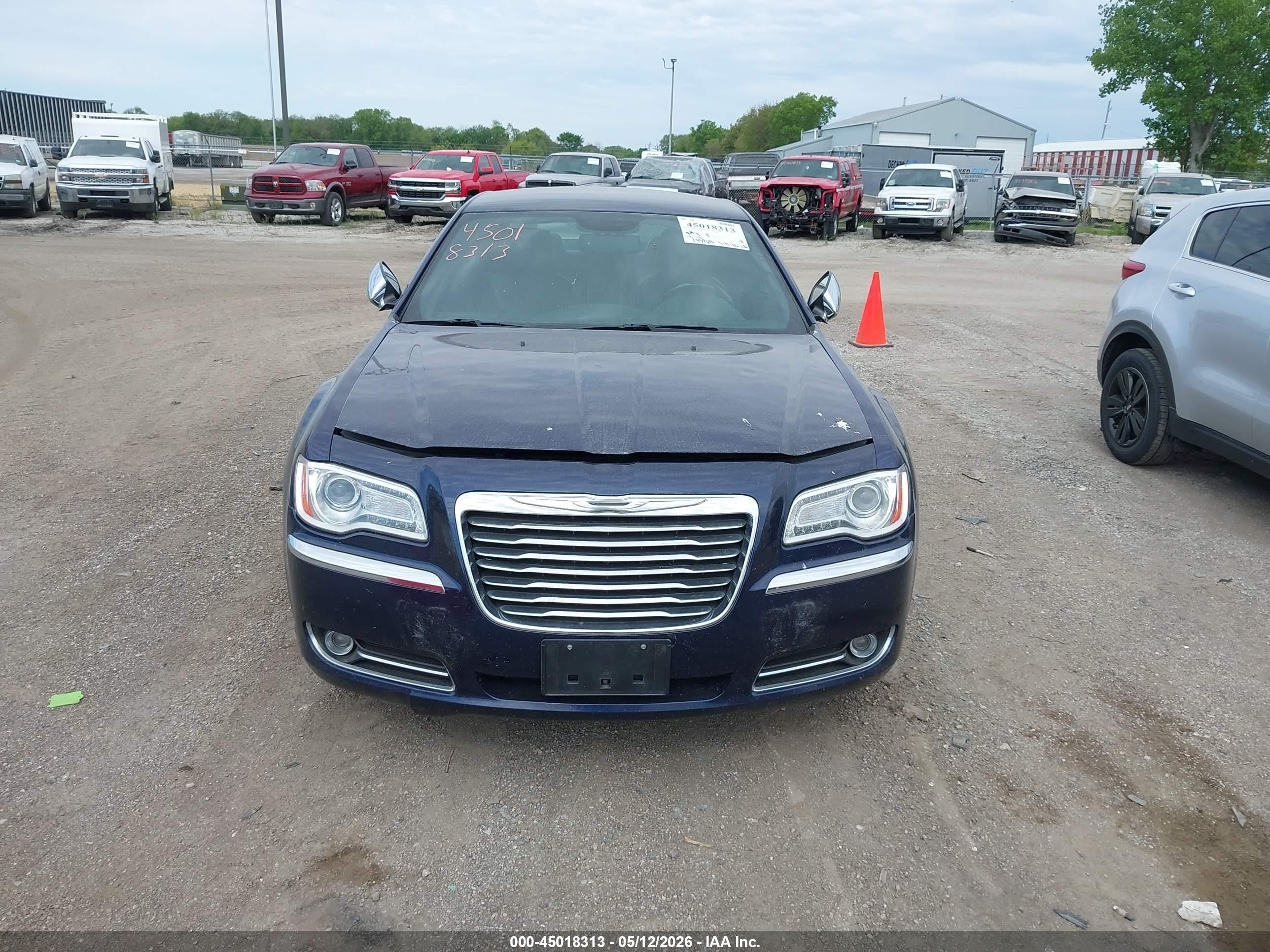 2014 Chrysler 300c Awd Blue vin: 2C3CCAKG4EH201766
