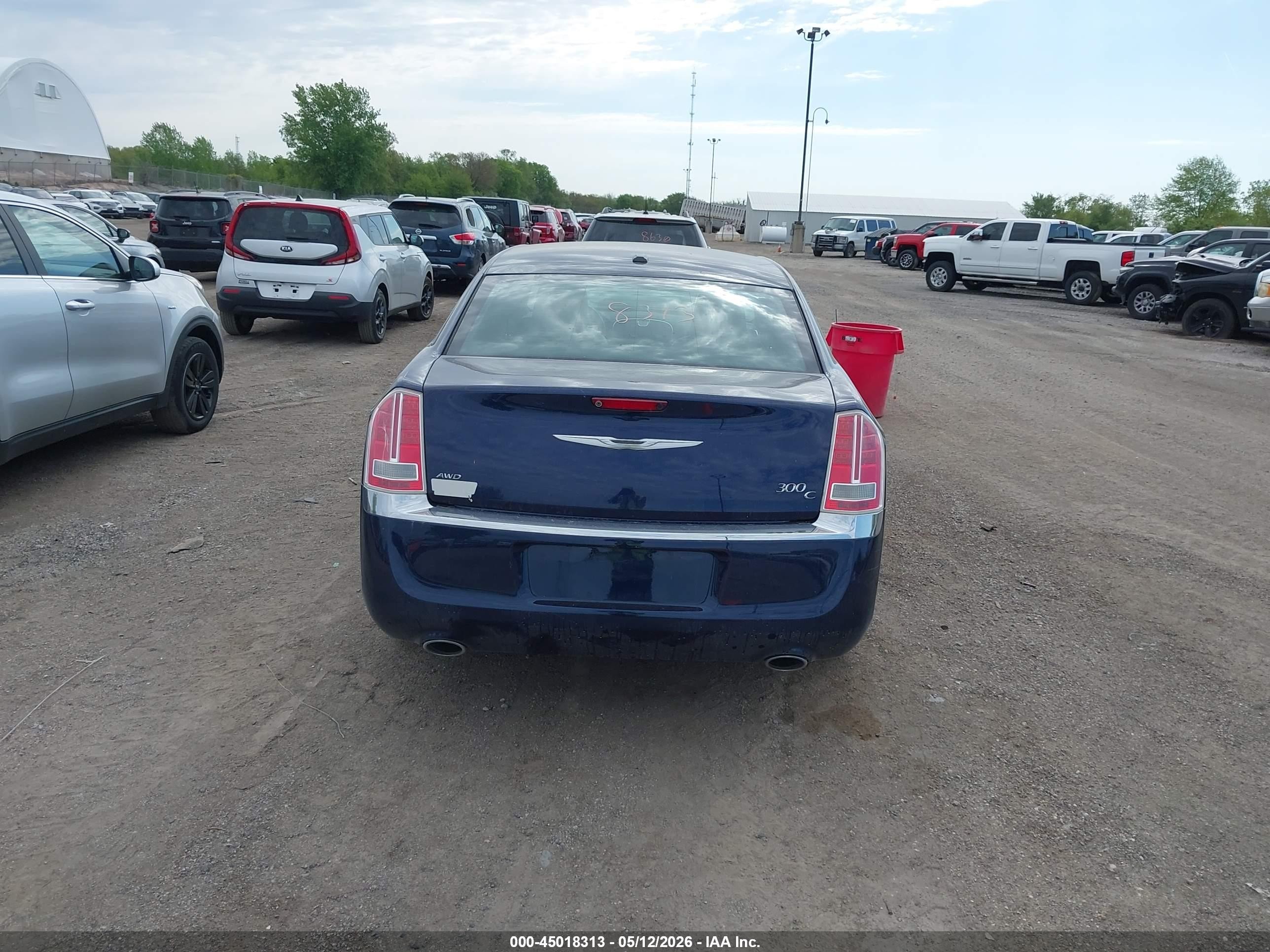 2014 Chrysler 300c Awd Blue vin: 2C3CCAKG4EH201766