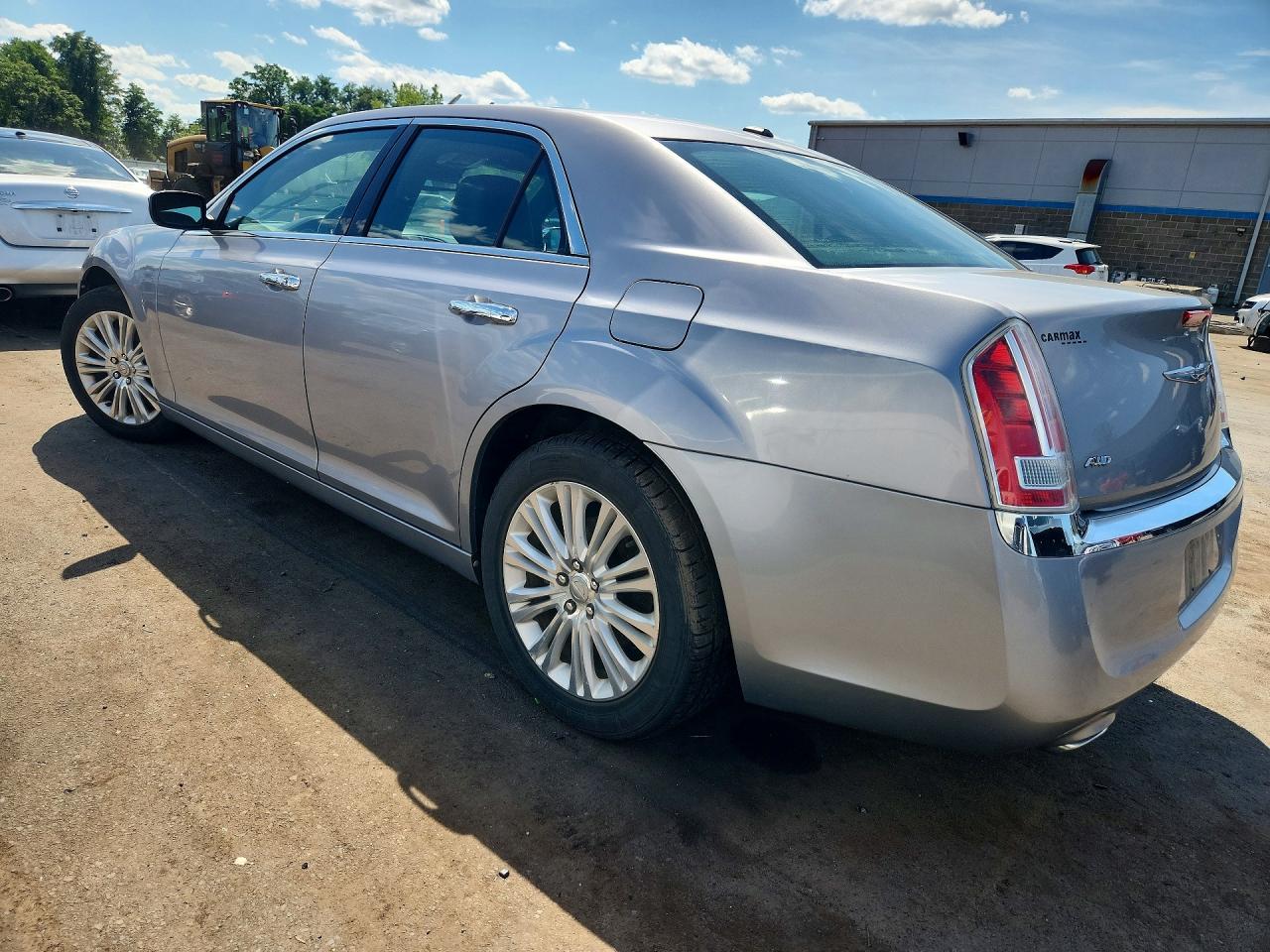 2014 Chrysler 300c Серебряный vin: 2C3CCAKG4EH216736