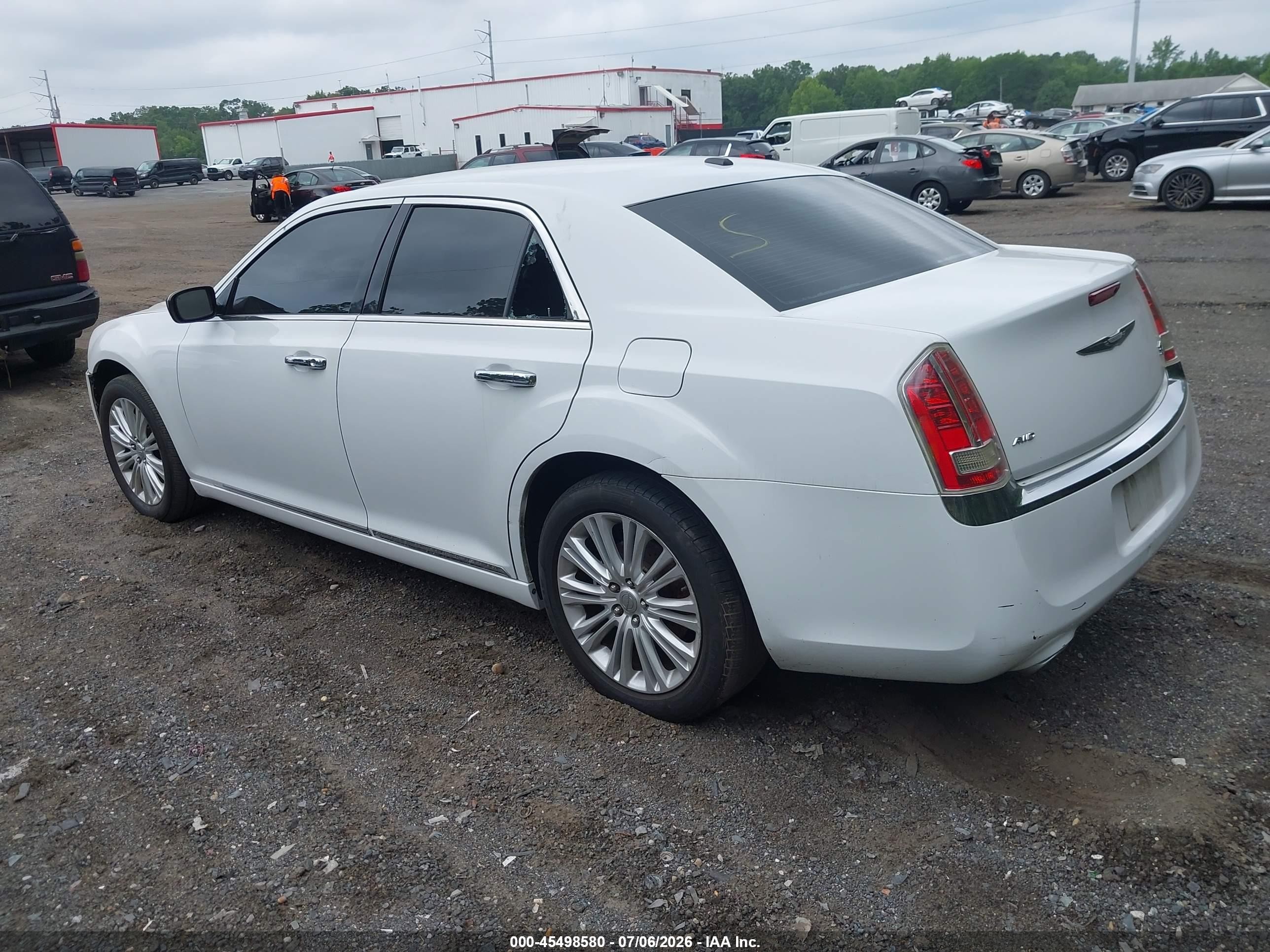 2014 Chrysler 300c Awd White vin: 2C3CCAKG4EH376910