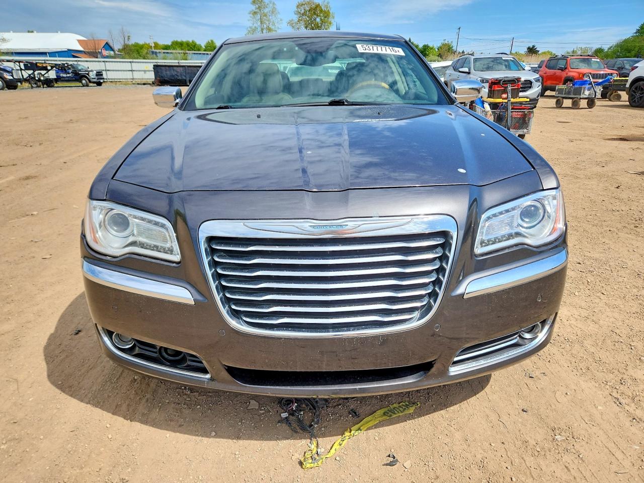 2014 Chrysler 300c Gray vin: 2C3CCAKG6EH139030