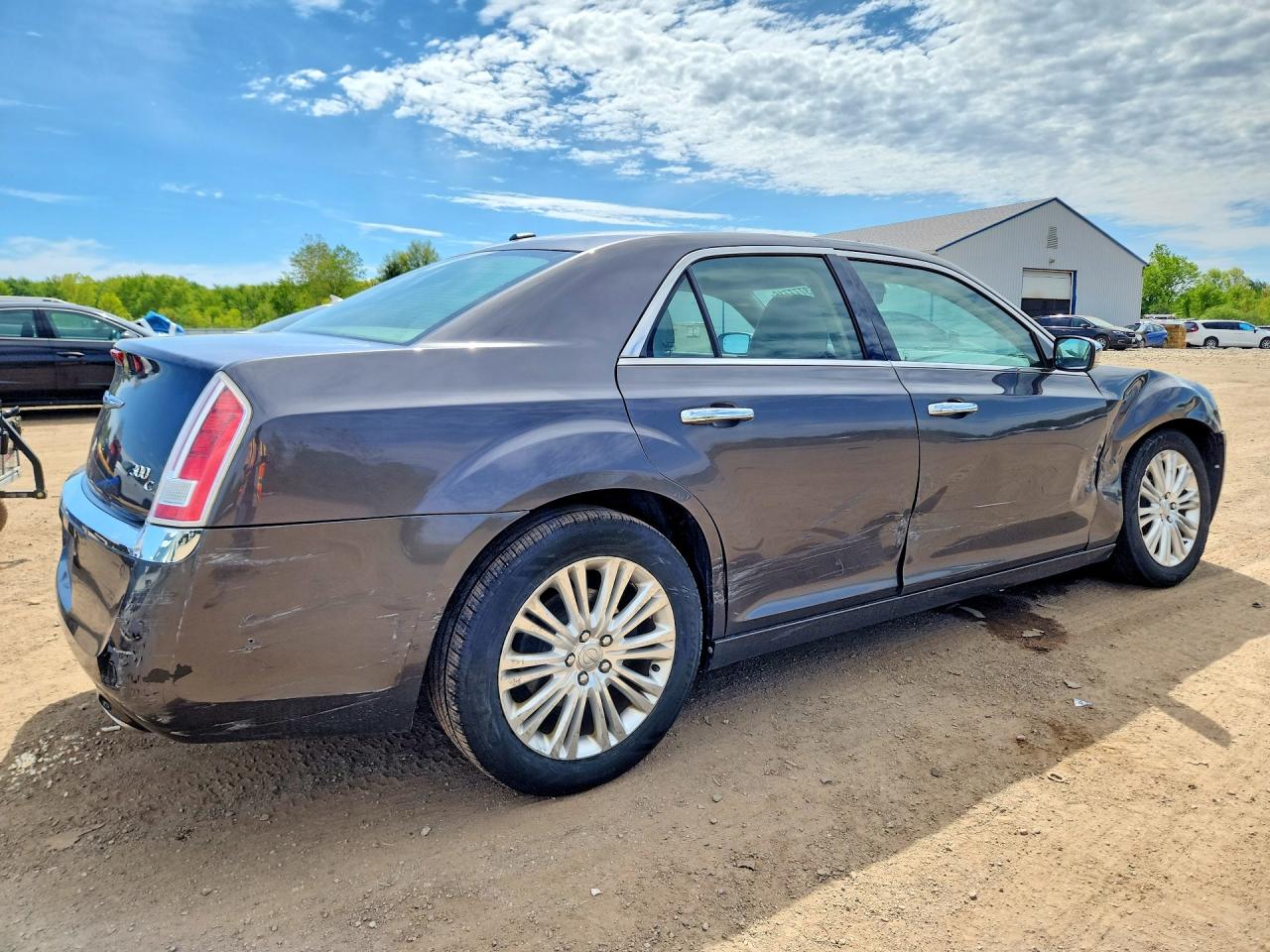 2014 Chrysler 300c Gray vin: 2C3CCAKG6EH139030