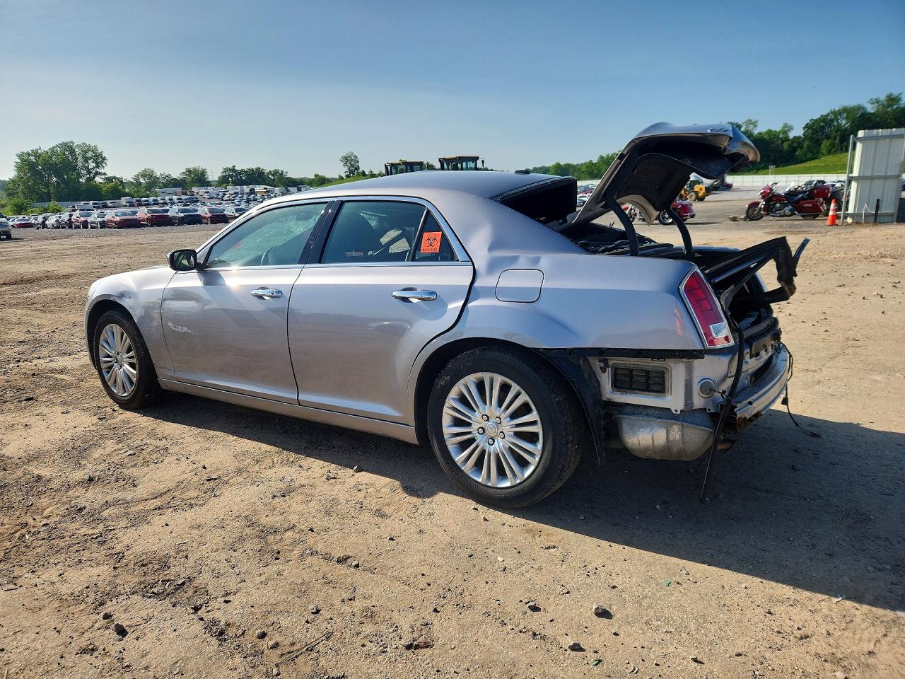 2013 Chrysler 300c Silver vin: 2C3CCAKG7DH660935
