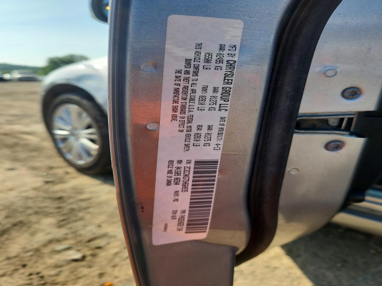 2013 Chrysler 300c Silver vin: 2C3CCAKG7DH660935