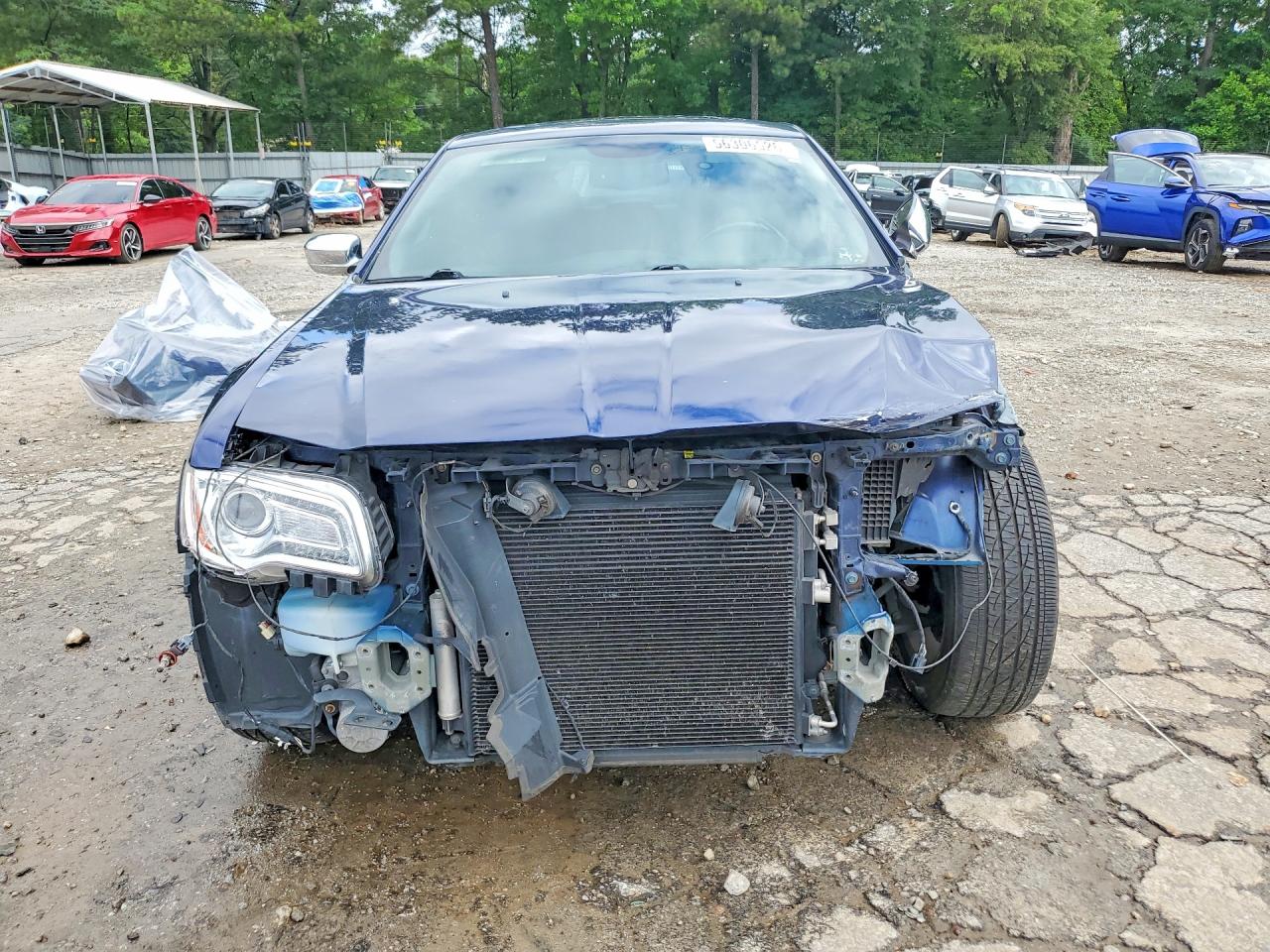 2014 Chrysler 300c Blue vin: 2C3CCAKG7EH211787