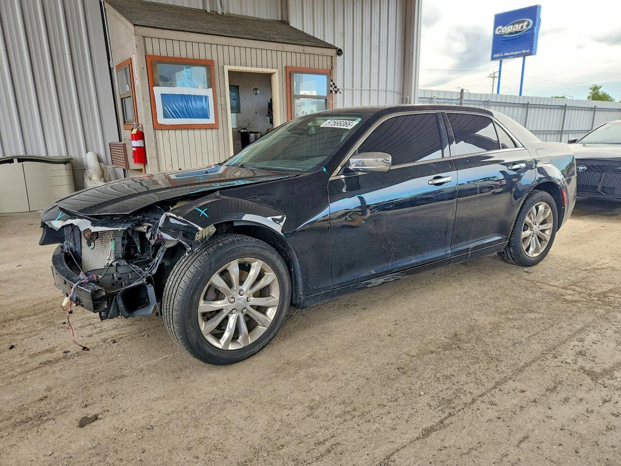 2018 Chrysler 300 Limited Black vin: 2C3CCAKG7JH165209