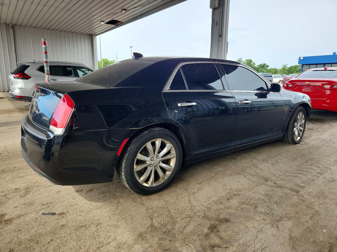 2018 Chrysler 300 Limited Black vin: 2C3CCAKG7JH165209