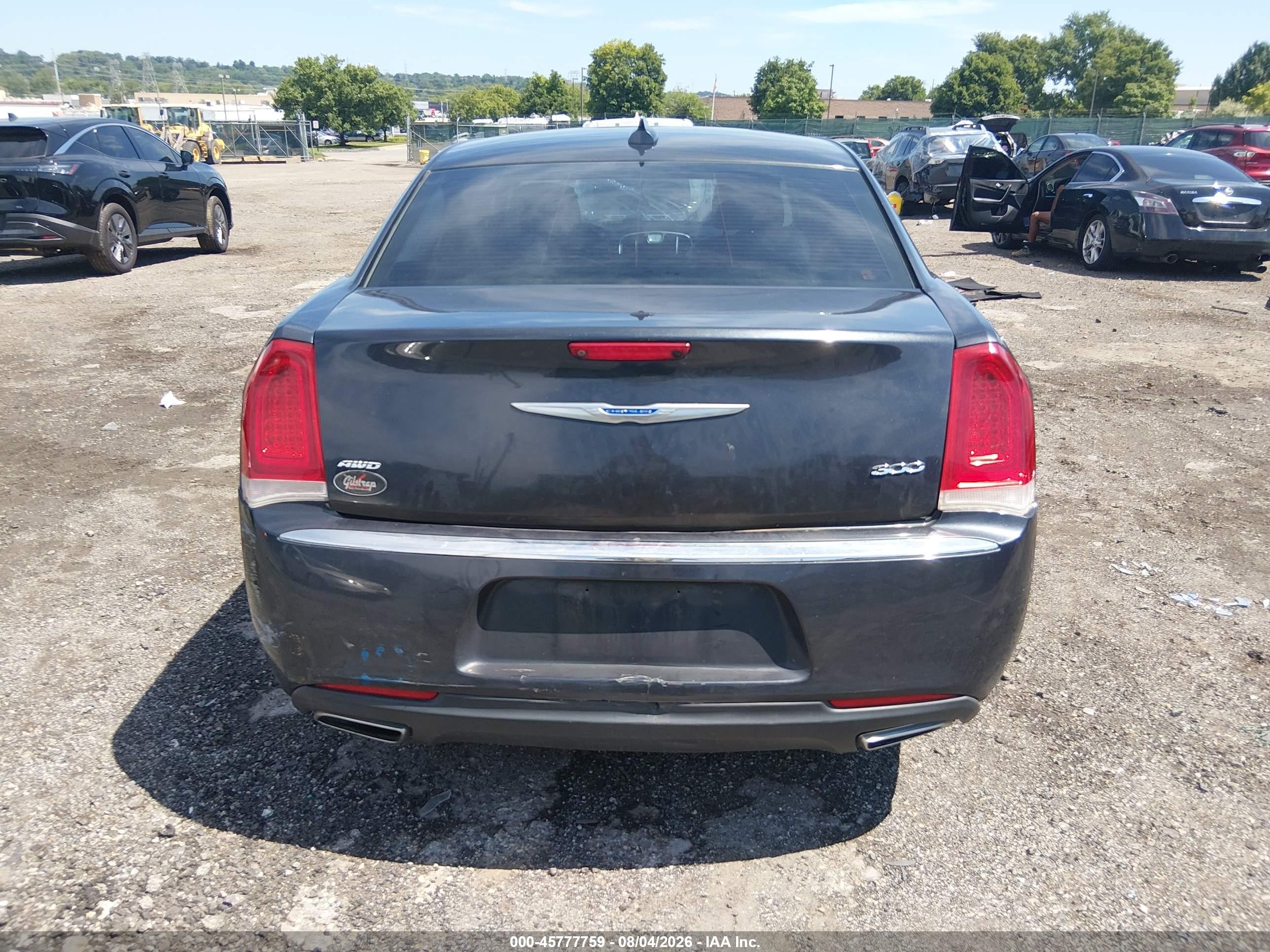 2019 Chrysler 300 Limited Awd Синий vin: 2C3CCAKG7KH687291