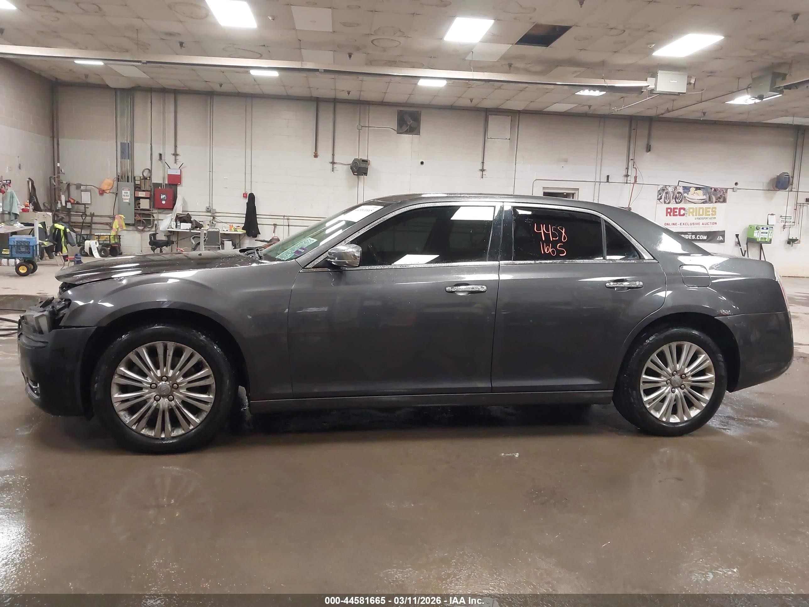 2013 Chrysler 300c Awd Gray vin: 2C3CCAKG8DH708491