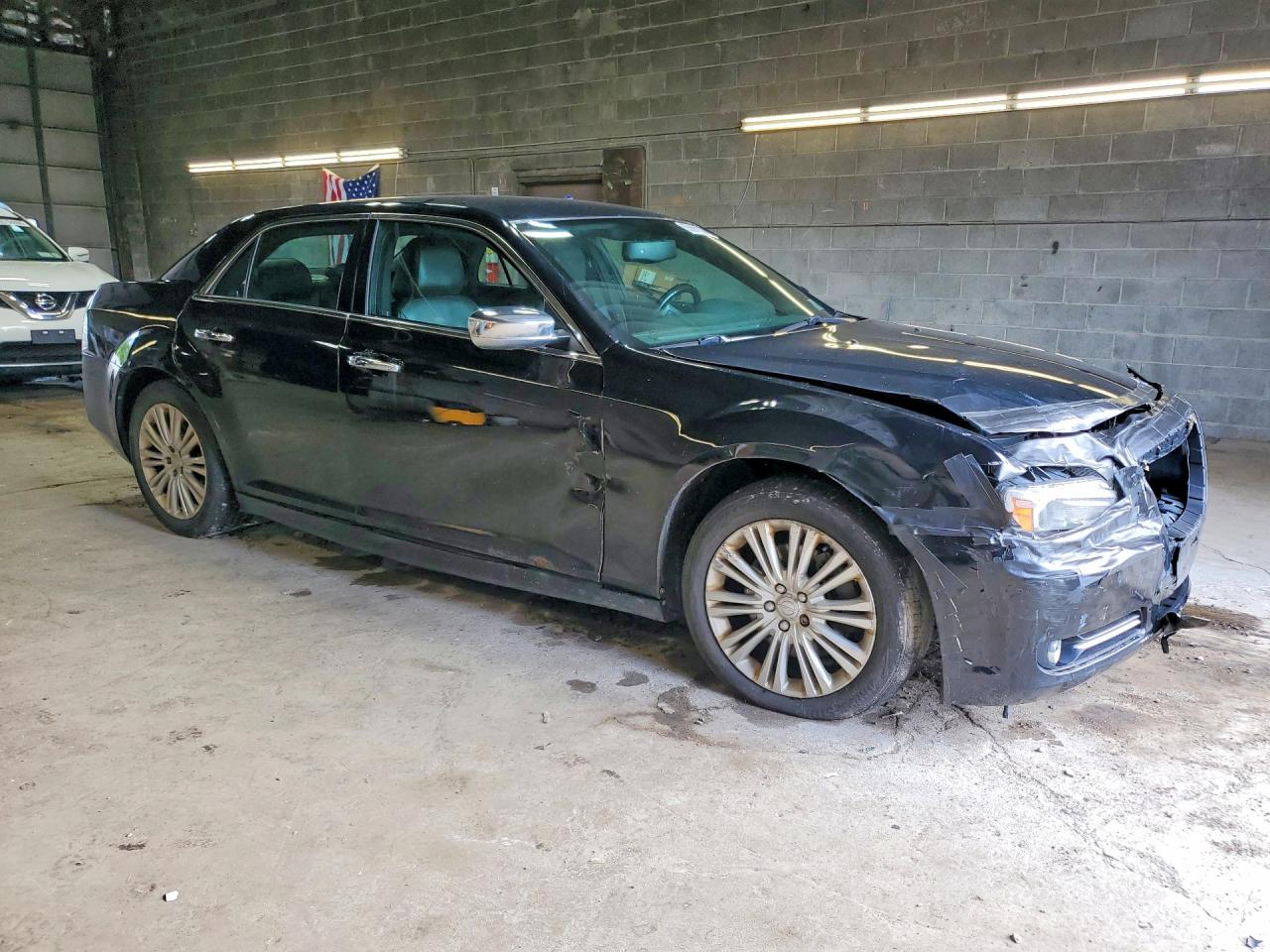 2014 Chrysler 300c Black vin: 2C3CCAKG8EH243969
