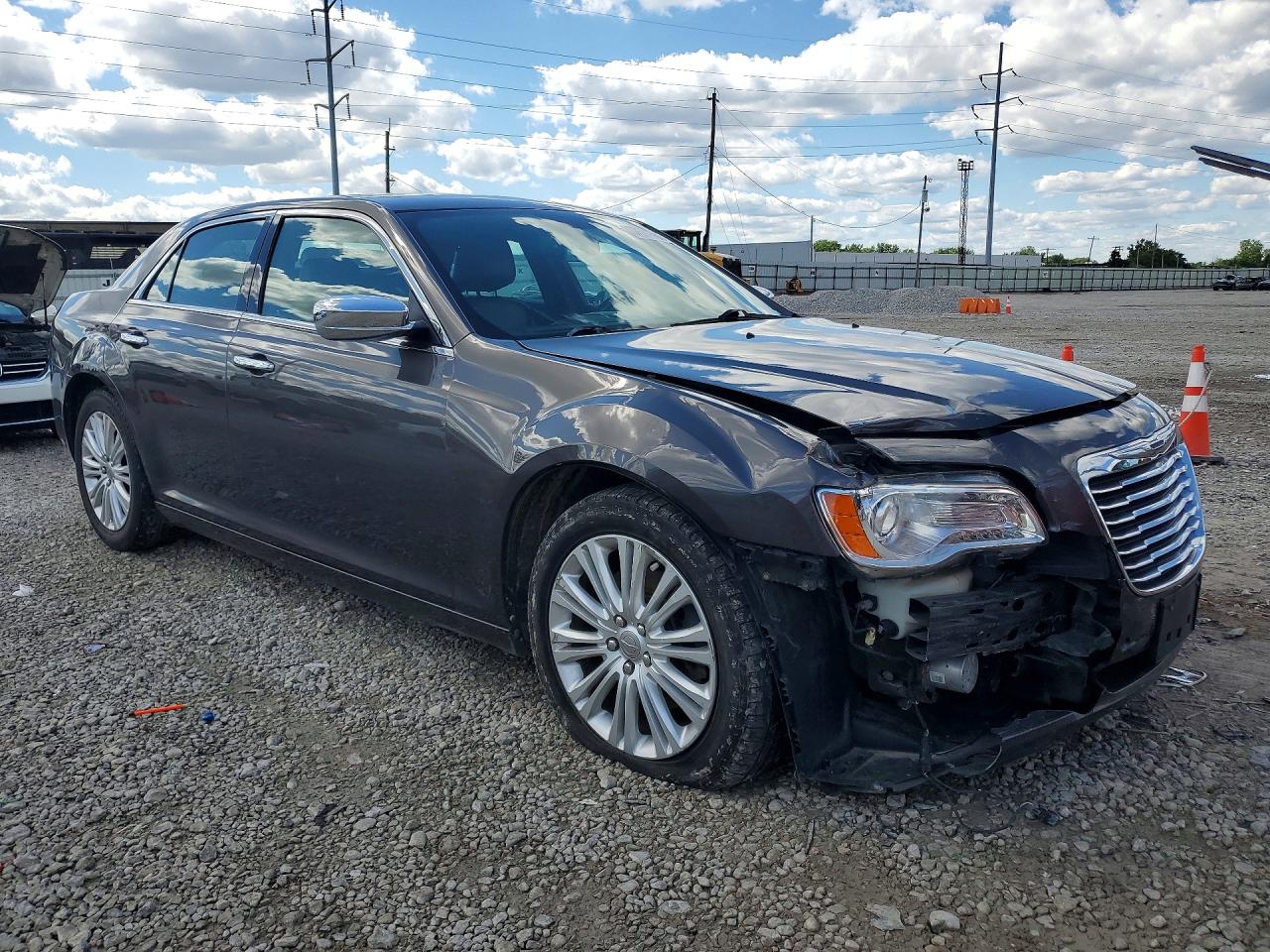 2014 Chrysler 300c Серый vin: 2C3CCAKG8EH260285
