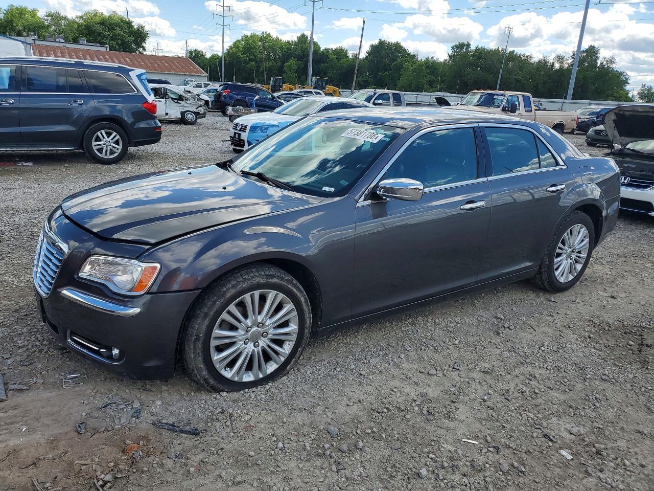 2014 Chrysler 300c Gray vin: 2C3CCAKG8EH260285