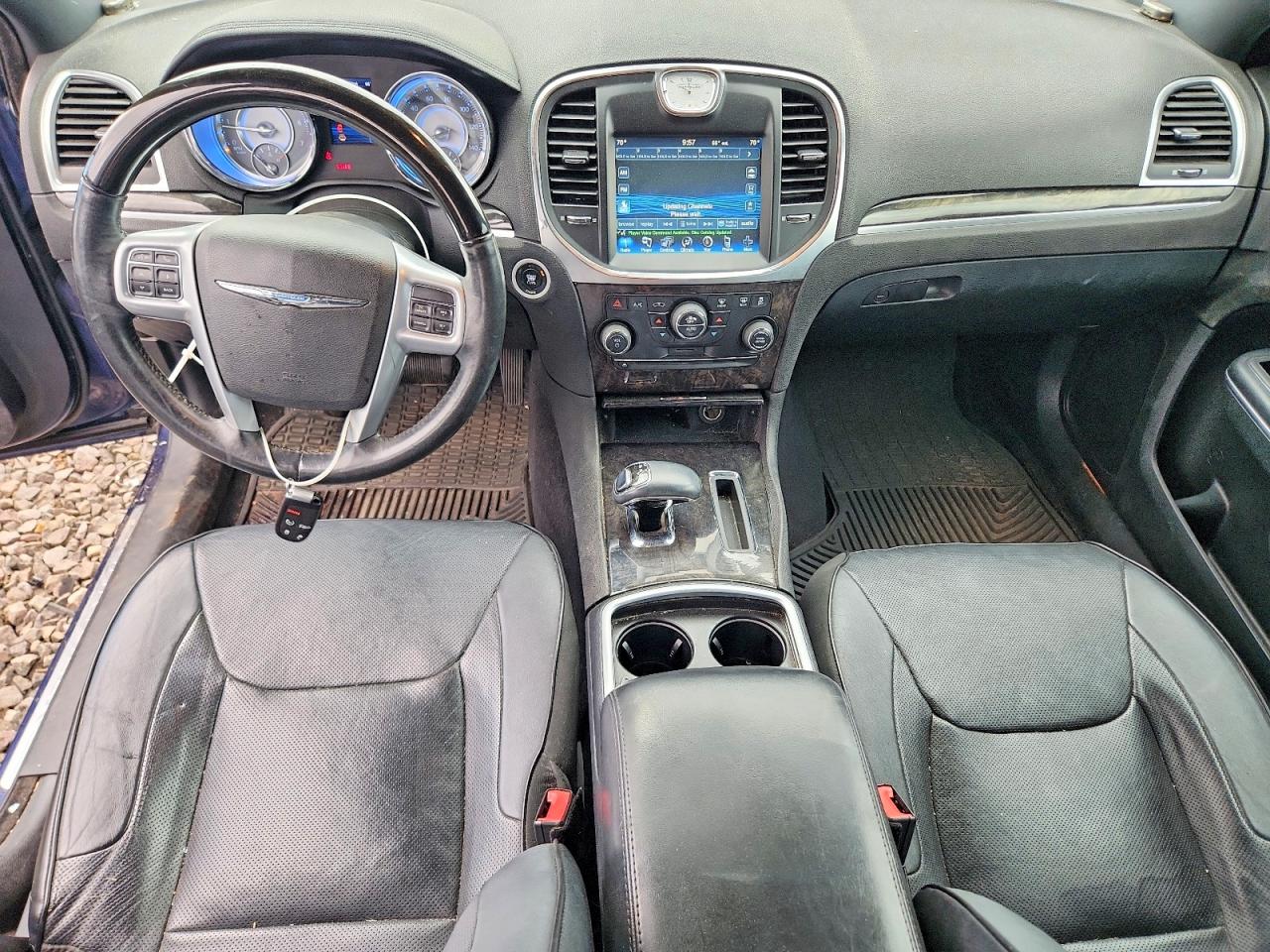 2014 Chrysler 300c Blue vin: 2C3CCAKG8EH260450