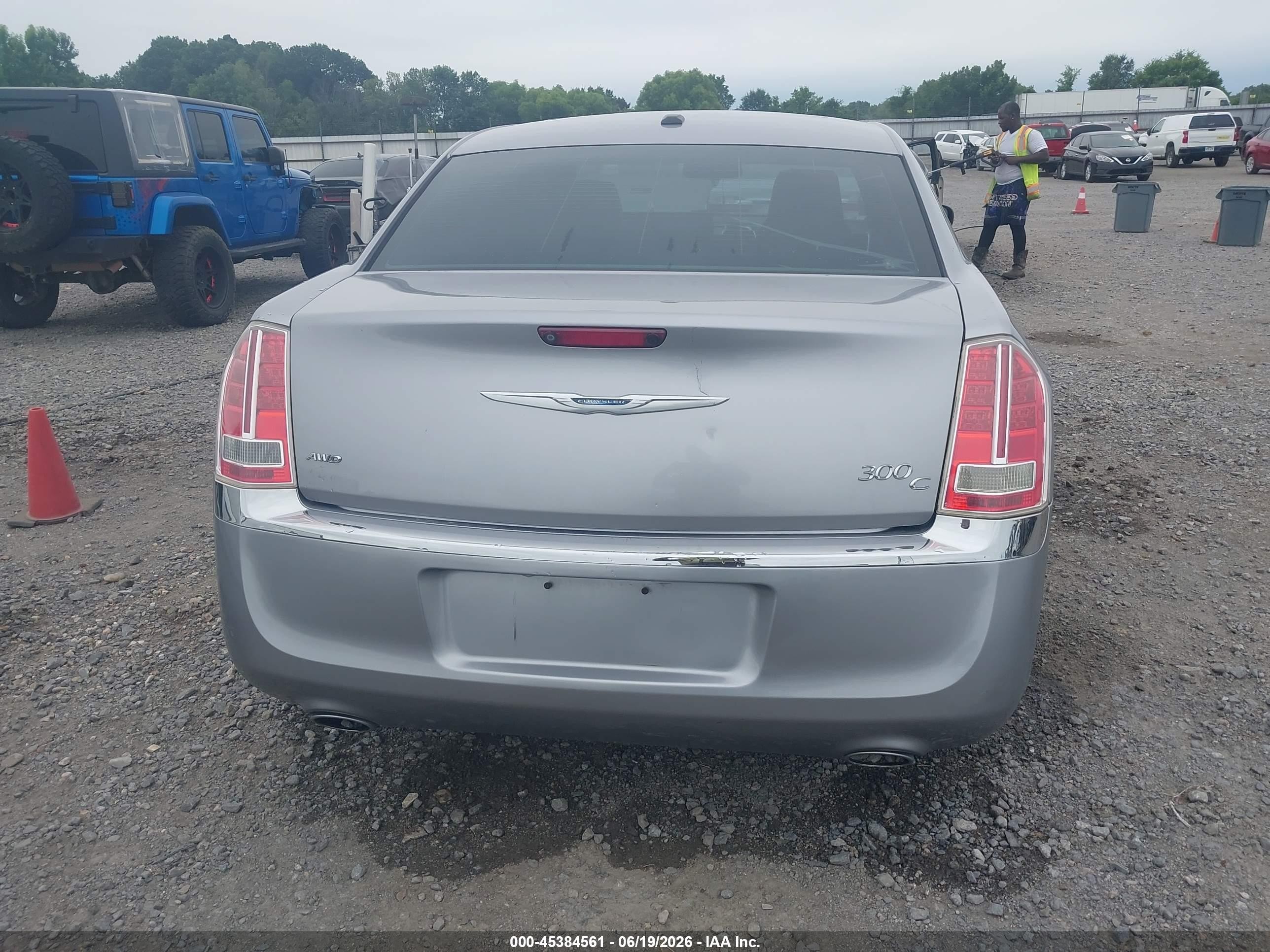 2014 Chrysler 300c Awd Silver vin: 2C3CCAKGXEH120724