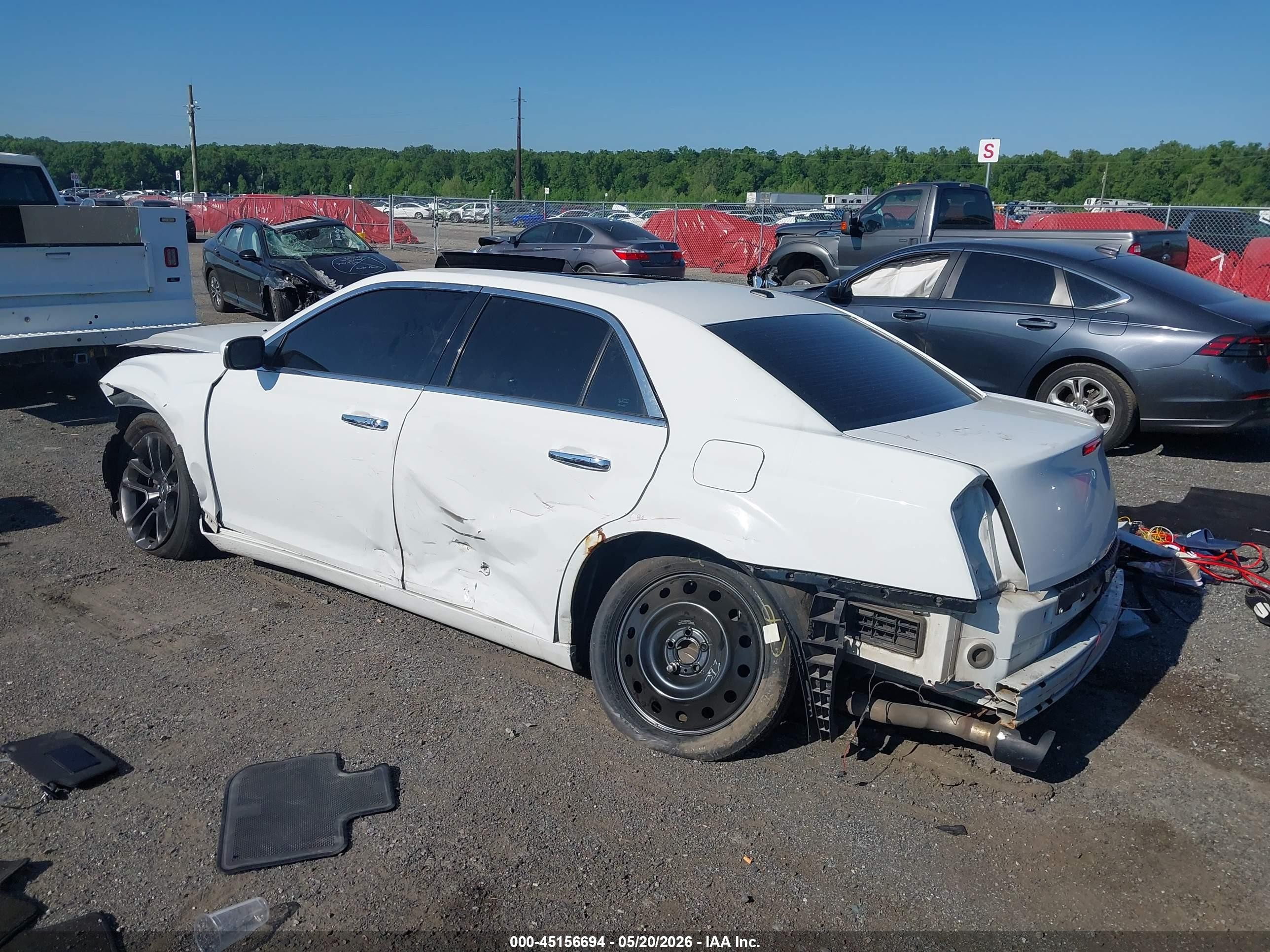 2012 Chrysler 300c Awd White vin: 2C3CCAKT0CH197113