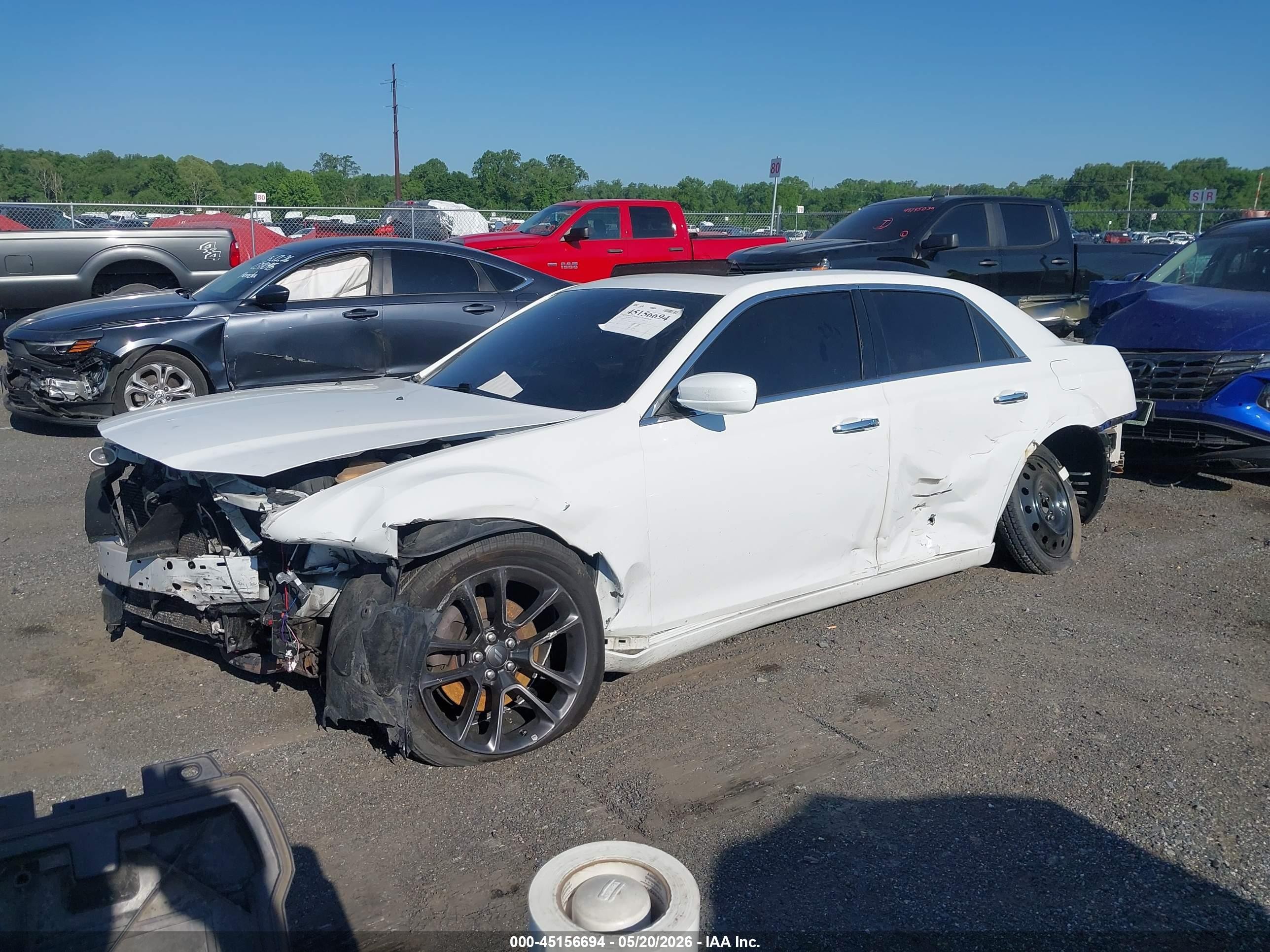 2012 Chrysler 300c Awd White vin: 2C3CCAKT0CH197113