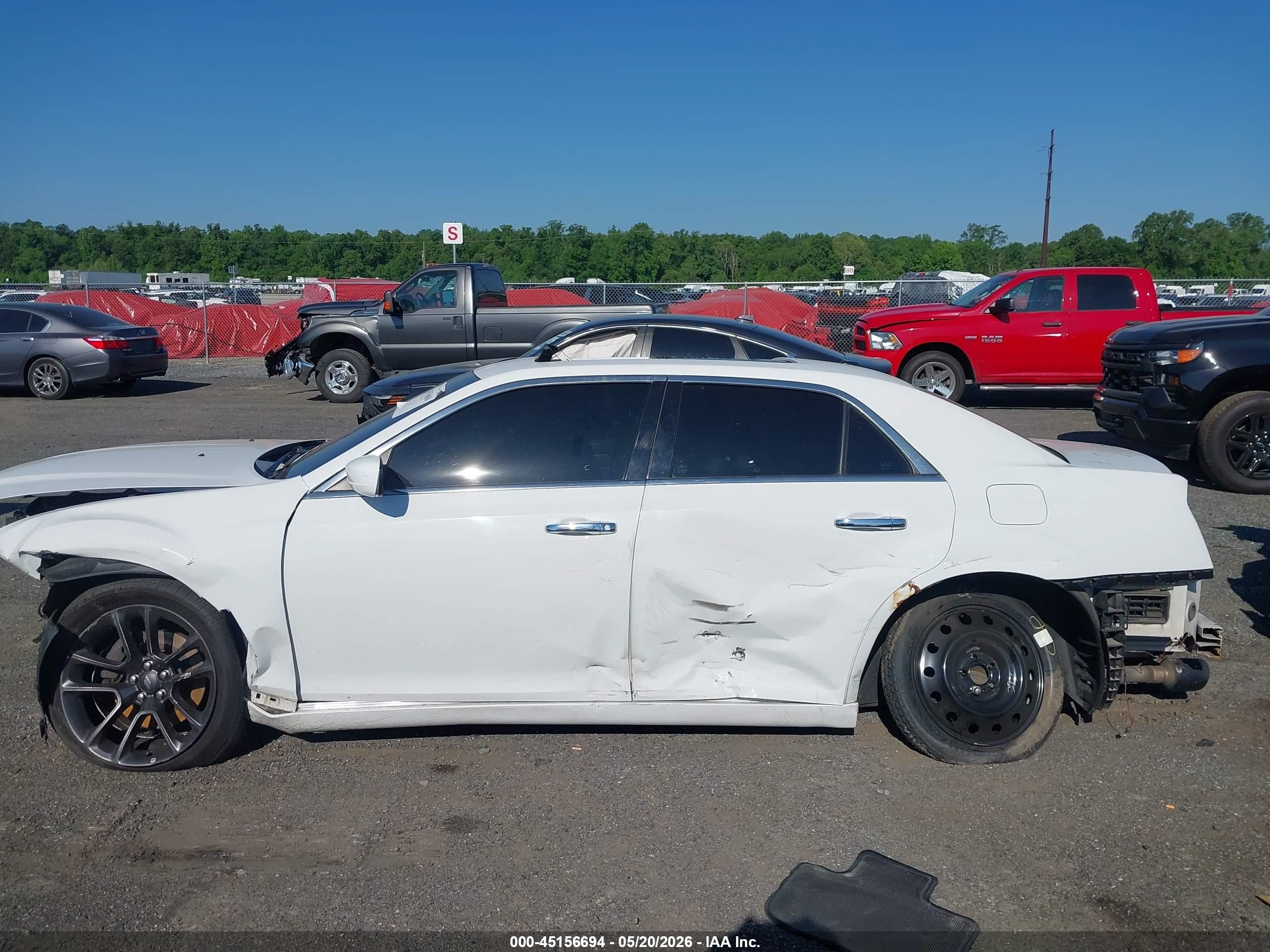 2012 Chrysler 300c Awd White vin: 2C3CCAKT0CH197113