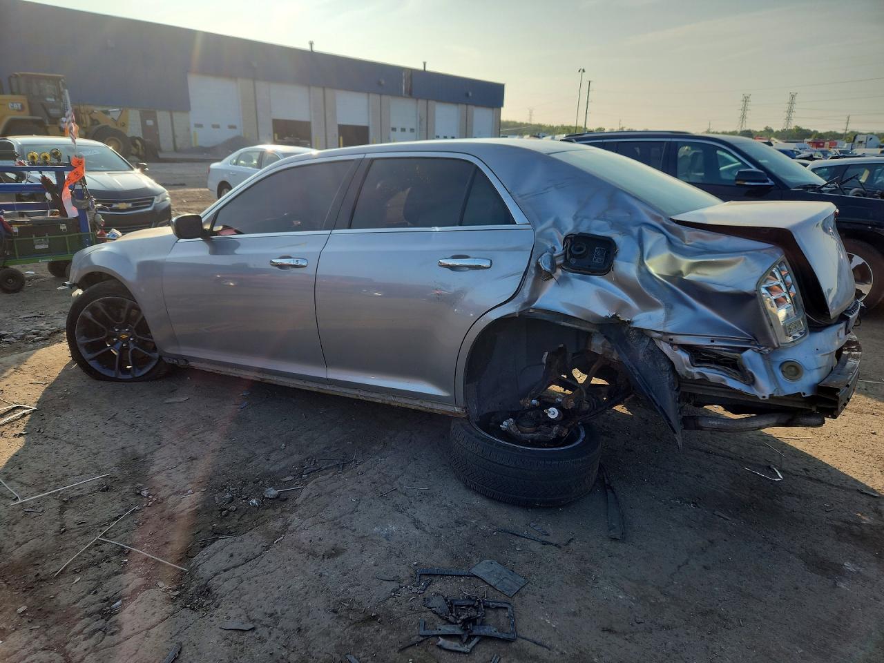 2013 Chrysler 300c Silver vin: 2C3CCAKT1DH632576