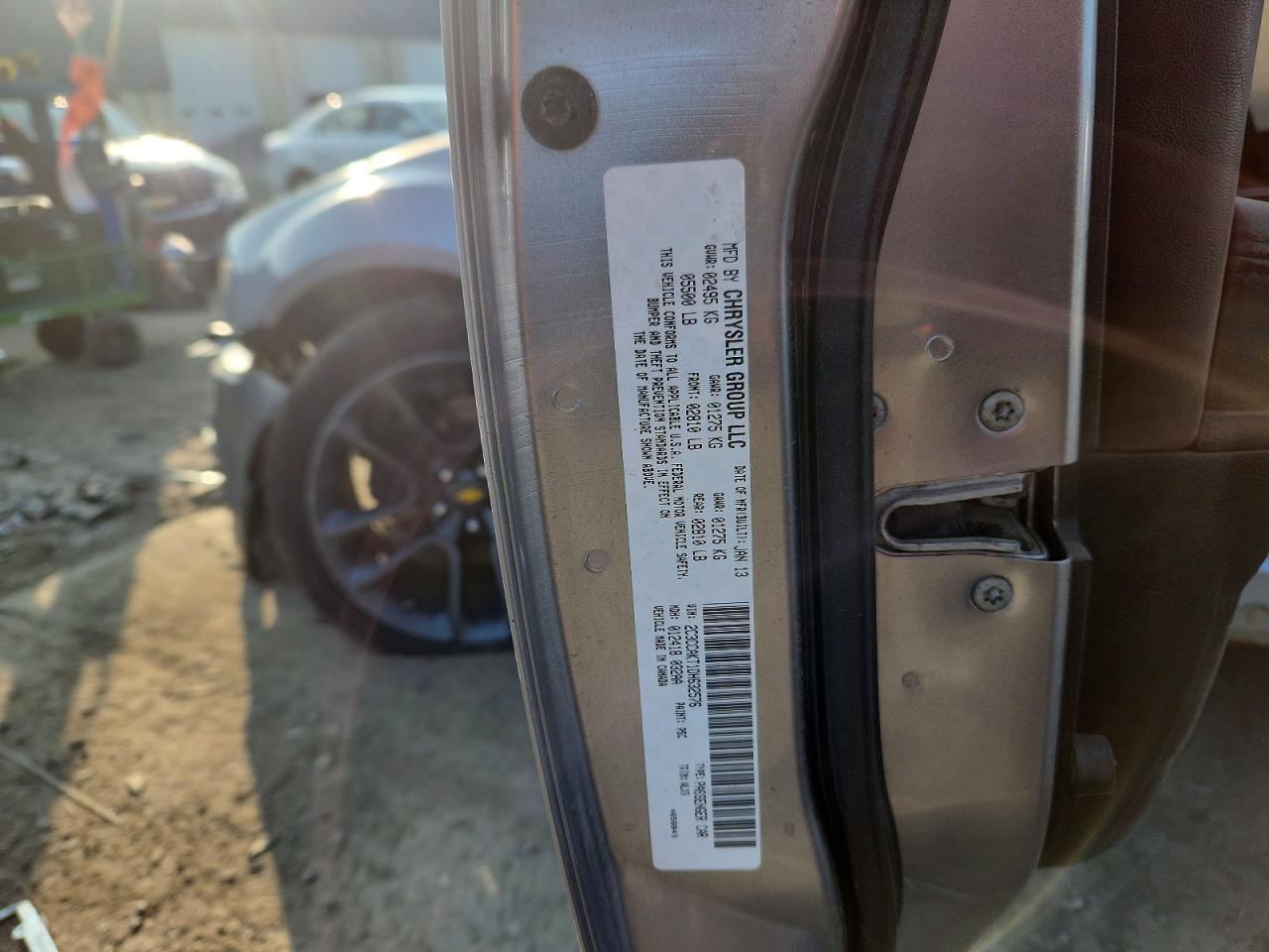 2013 Chrysler 300c Silver vin: 2C3CCAKT1DH632576