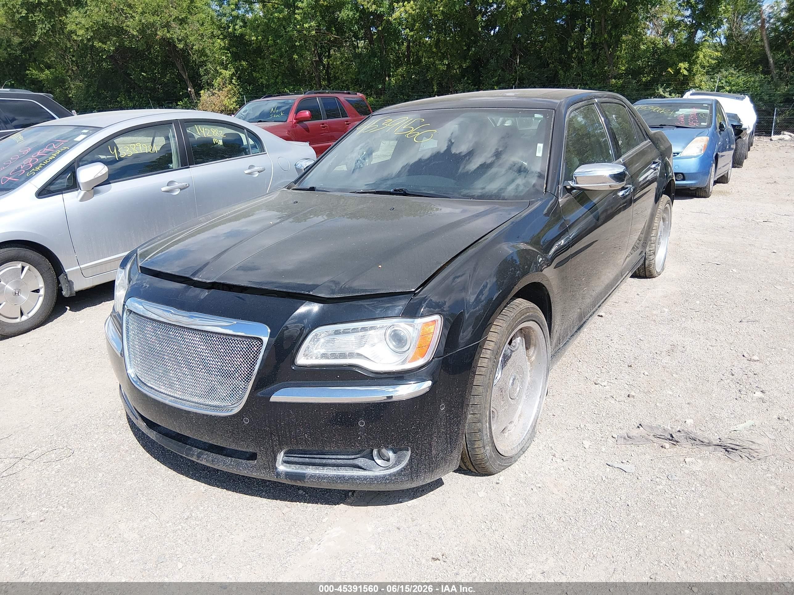 2013 Chrysler 300c Awd Black vin: 2C3CCAKT1DH699579