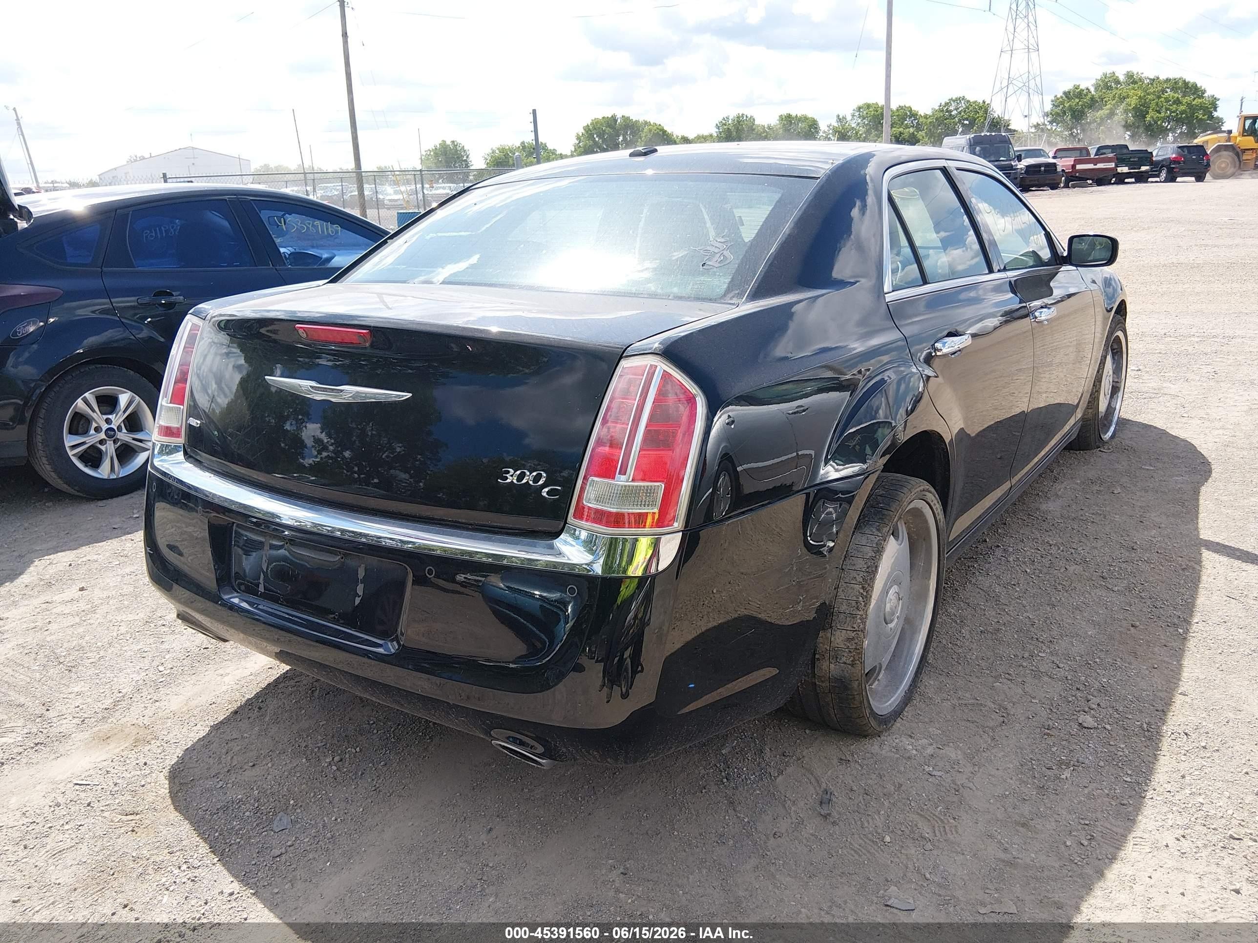 2013 Chrysler 300c Awd Black vin: 2C3CCAKT1DH699579