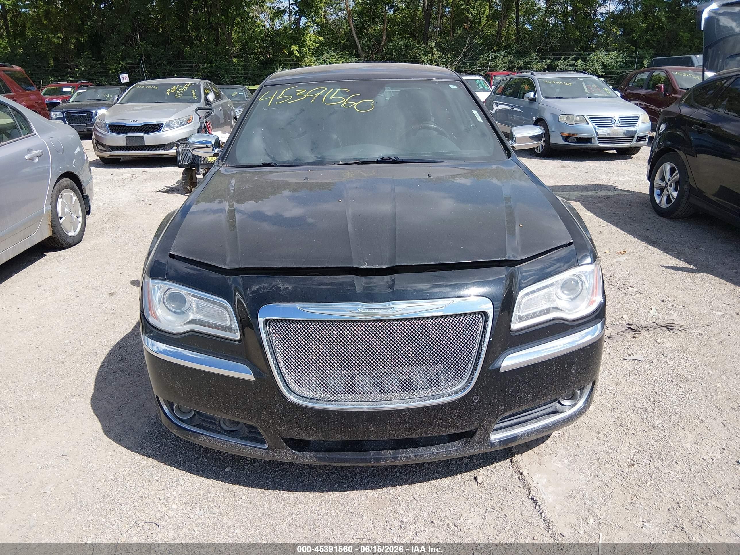 2013 Chrysler 300c Awd Black vin: 2C3CCAKT1DH699579