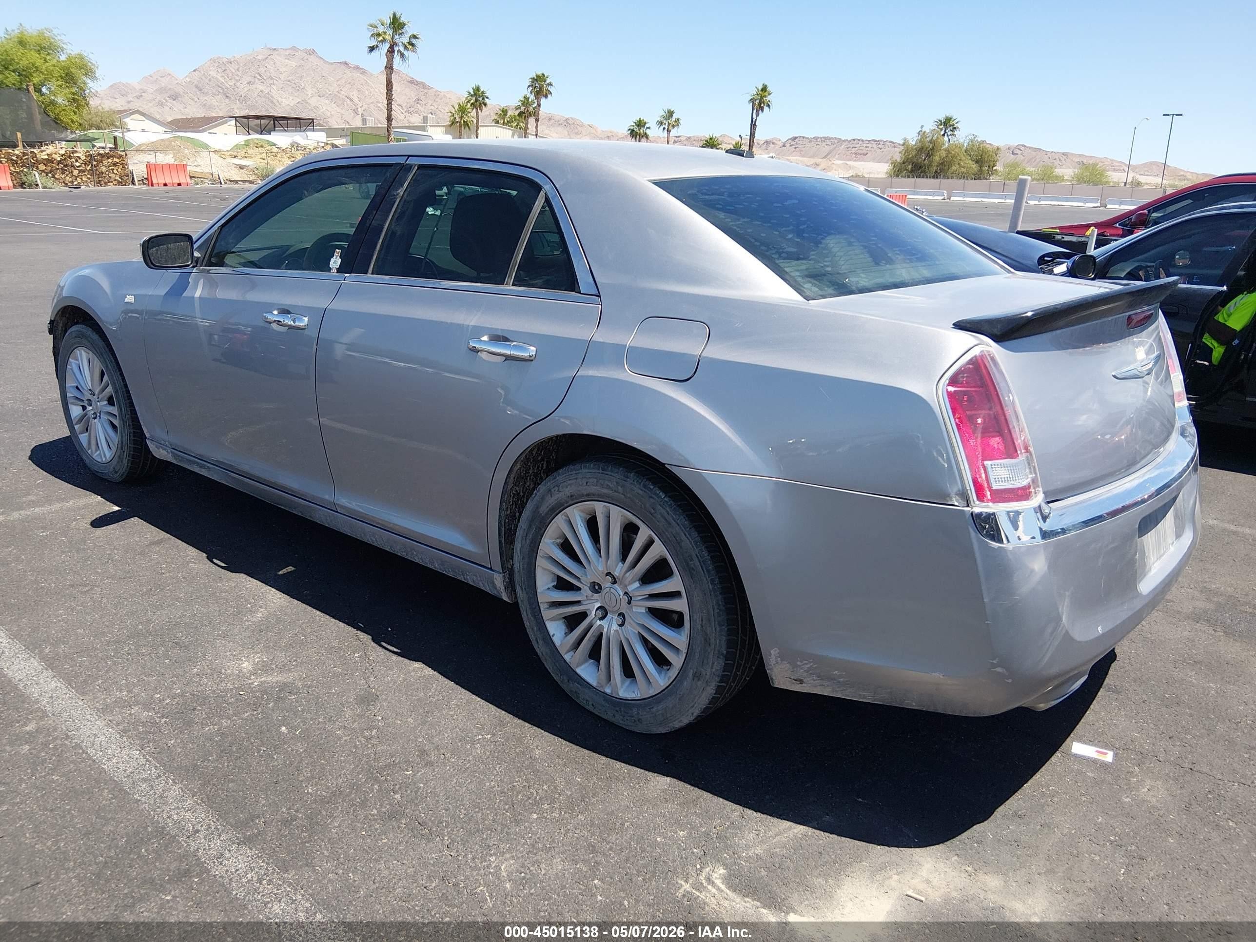 2014 Chrysler 300c Awd Silver vin: 2C3CCAKT3EH170037