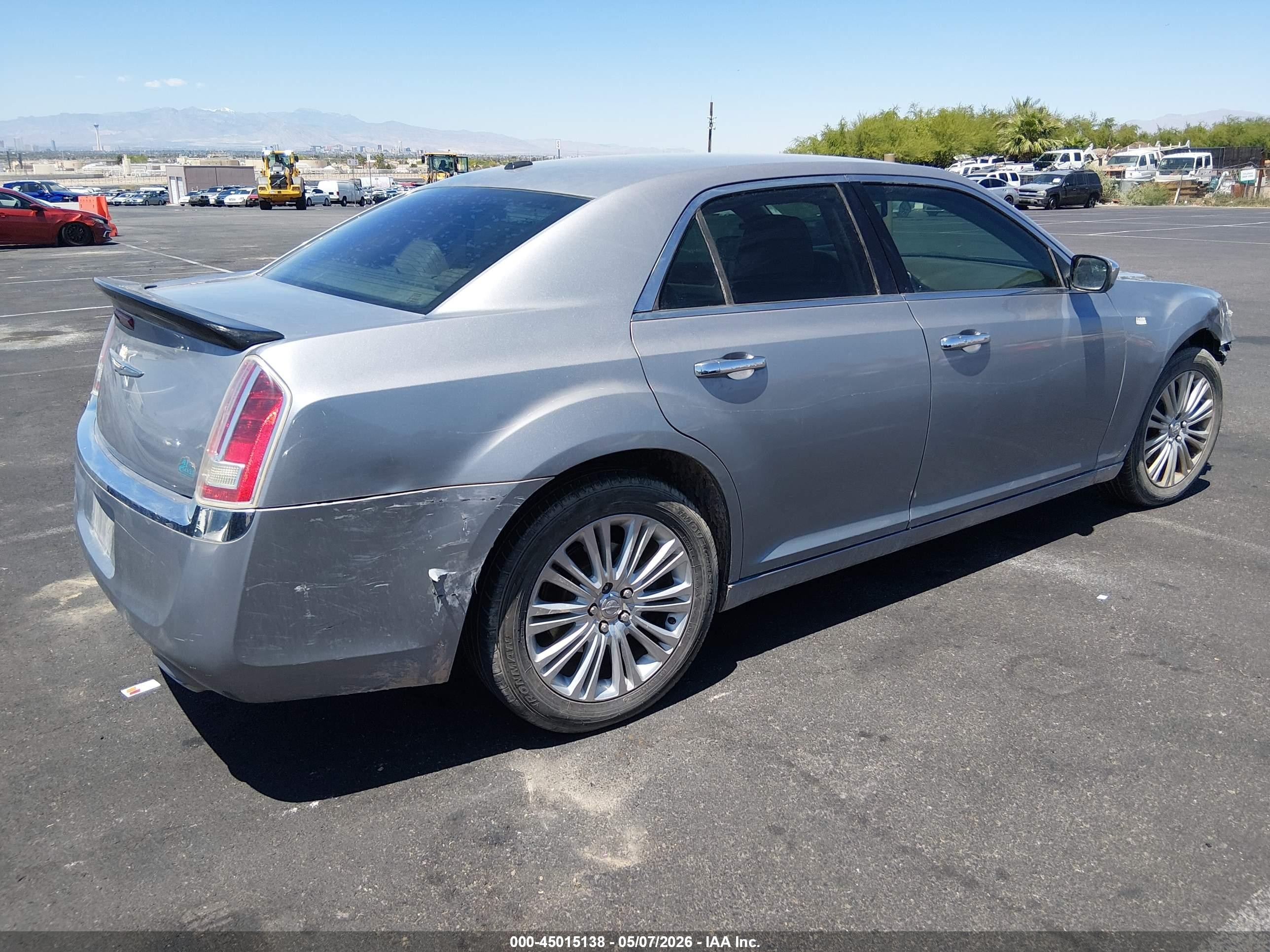 2014 Chrysler 300c Awd Silver vin: 2C3CCAKT3EH170037