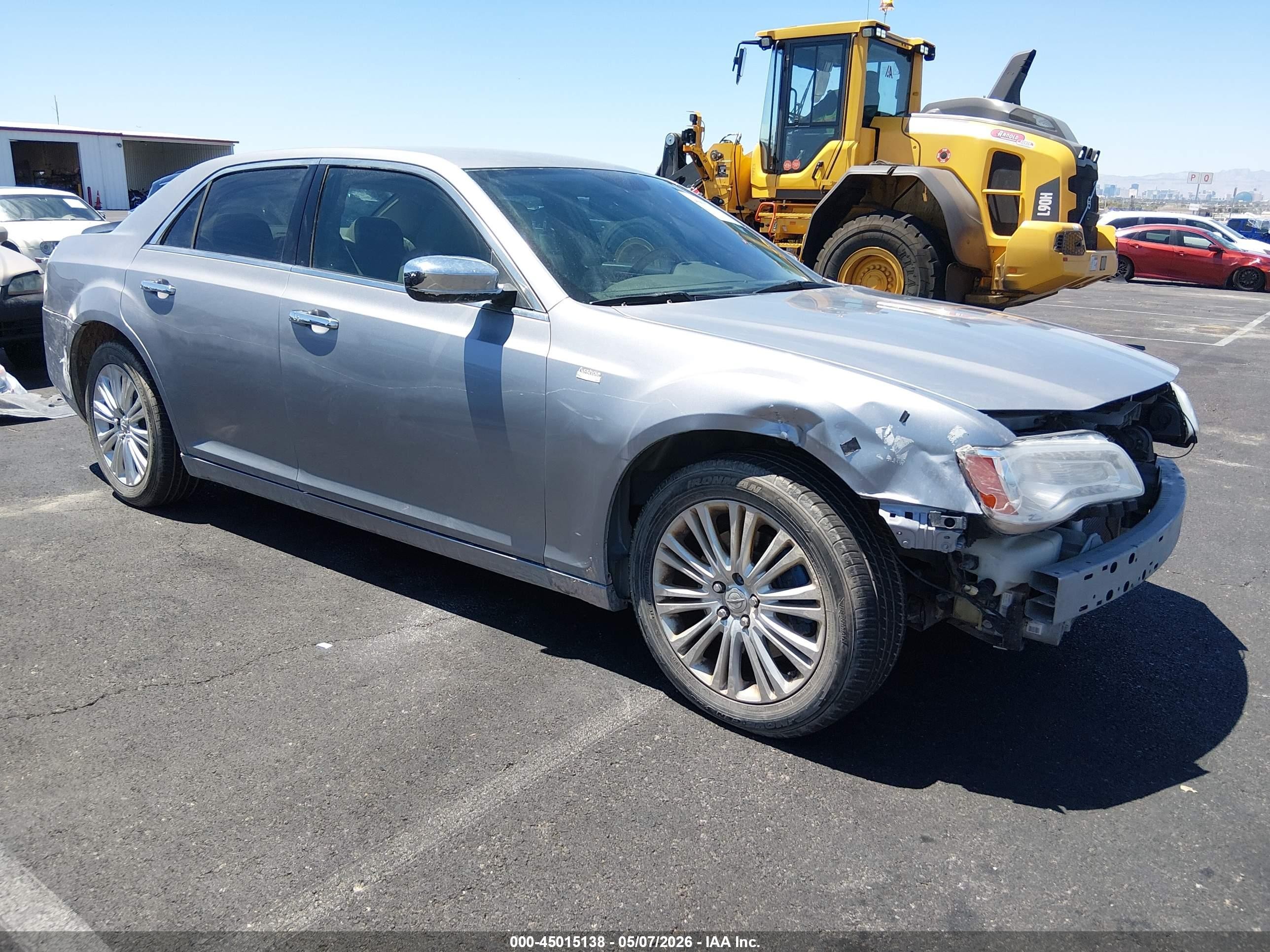 2014 Chrysler 300c Awd Silver vin: 2C3CCAKT3EH170037