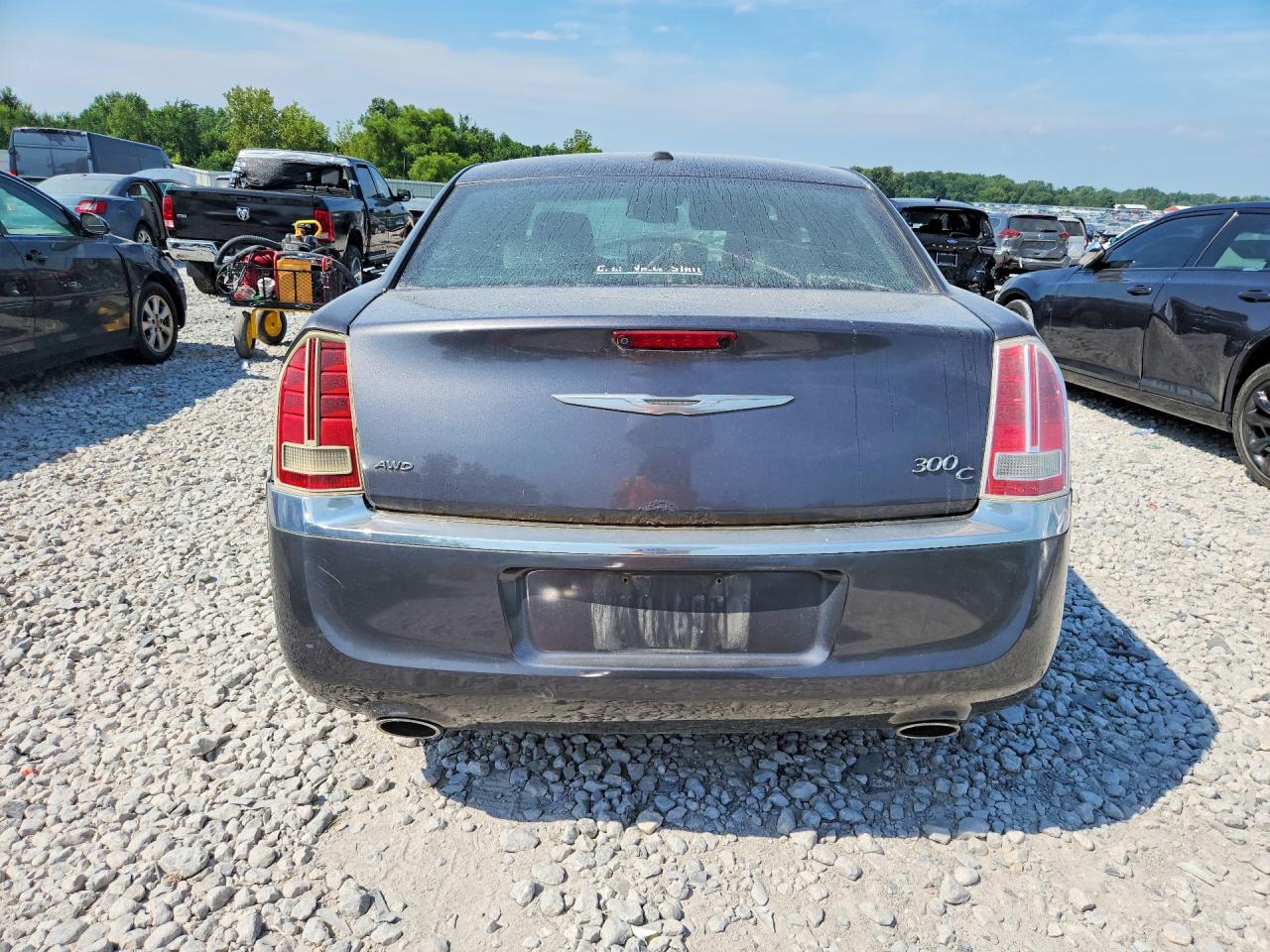 2013 Chrysler 300 Серый vin: 2C3CCAKT5DH733054