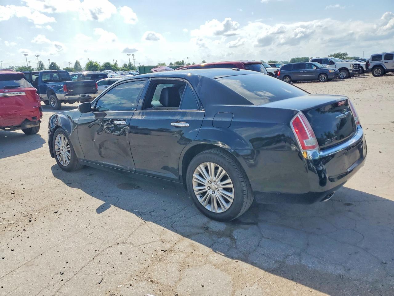 2014 Chrysler 300c Black vin: 2C3CCAKTXEH374320