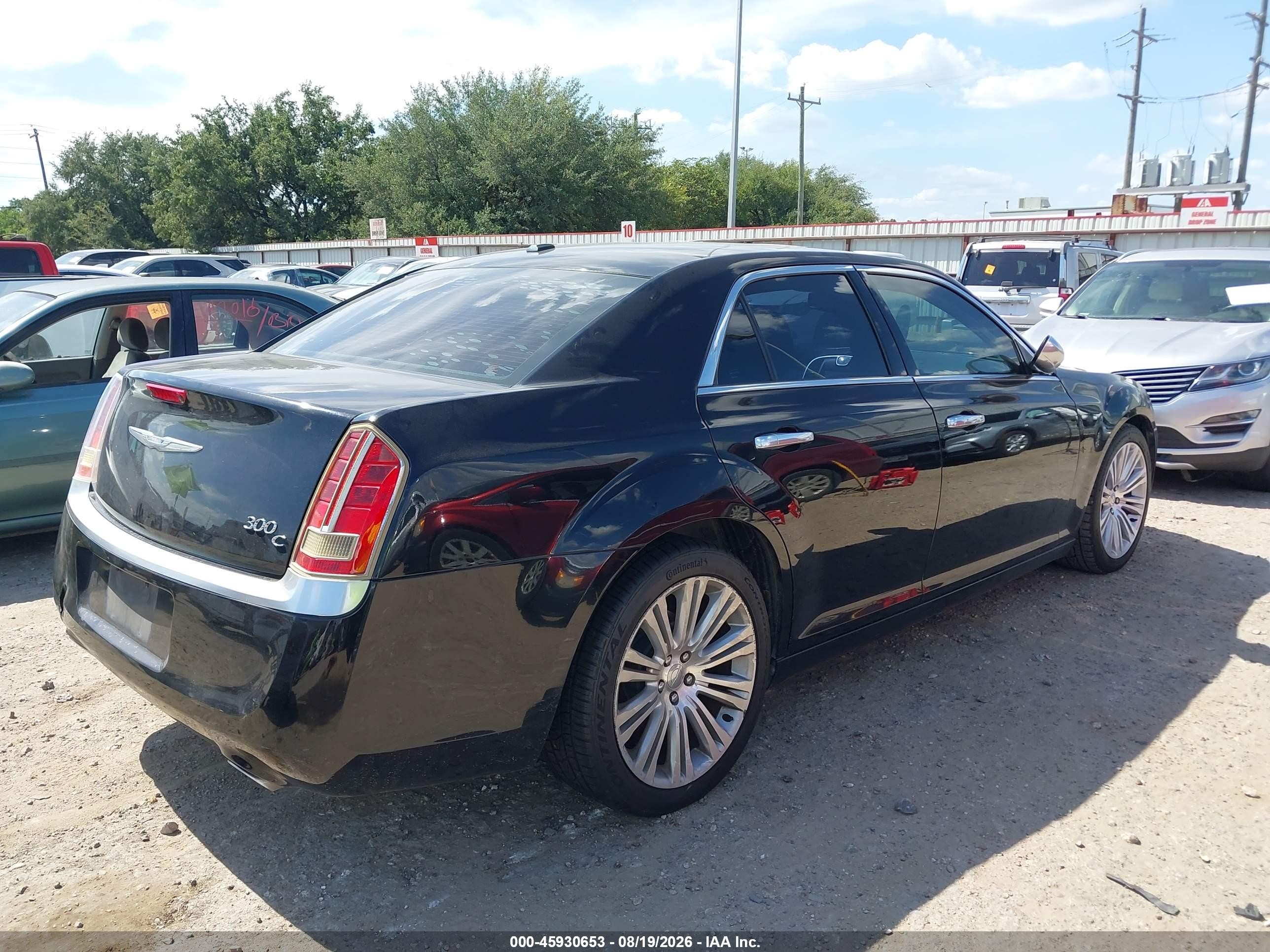 2013 Chrysler 300c Luxury Series Black vin: 2C3CCAPG3DH505176