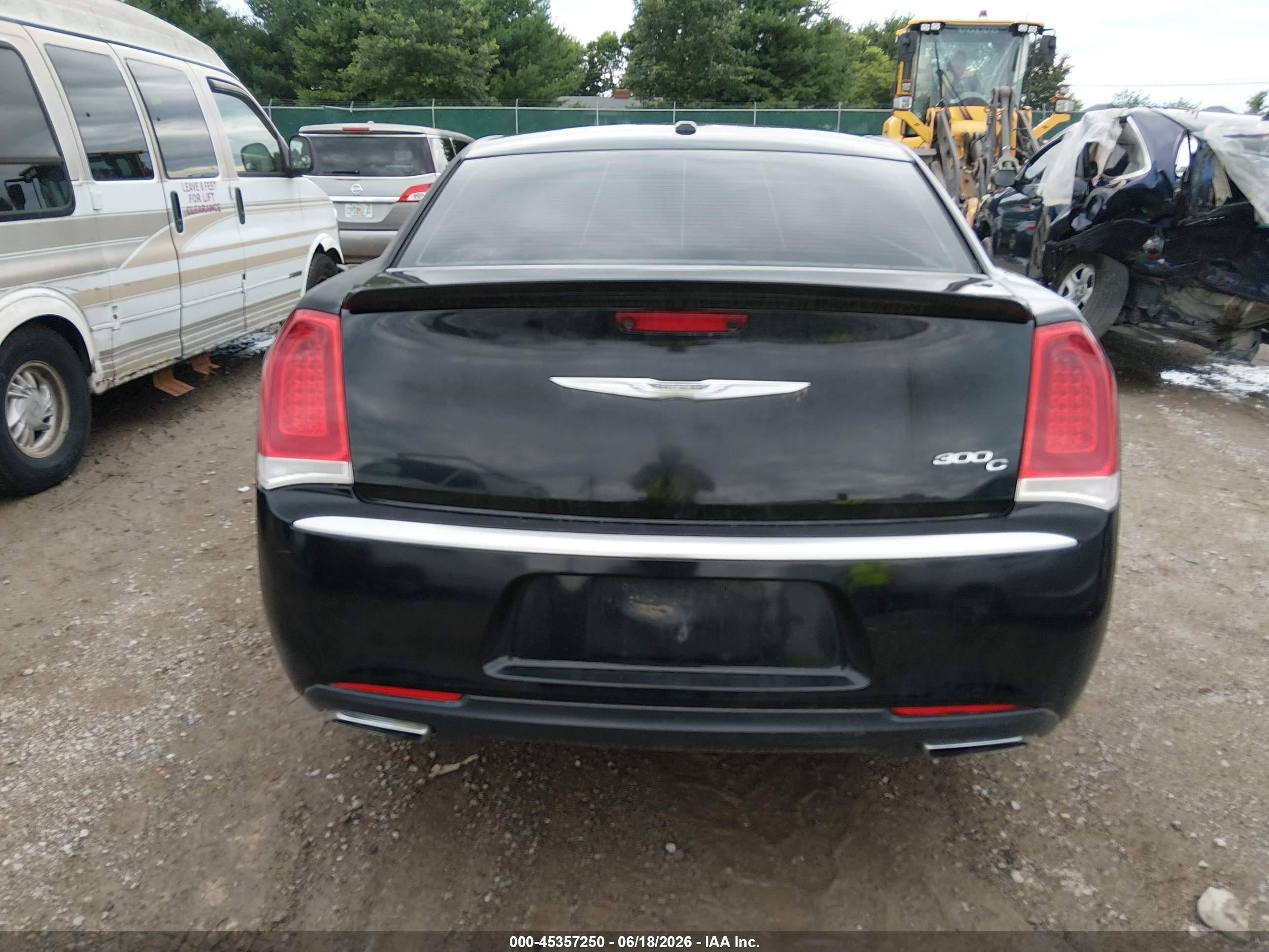 2015 Chrysler 300c Platinum Черный vin: 2C3CCAPG7FH837480