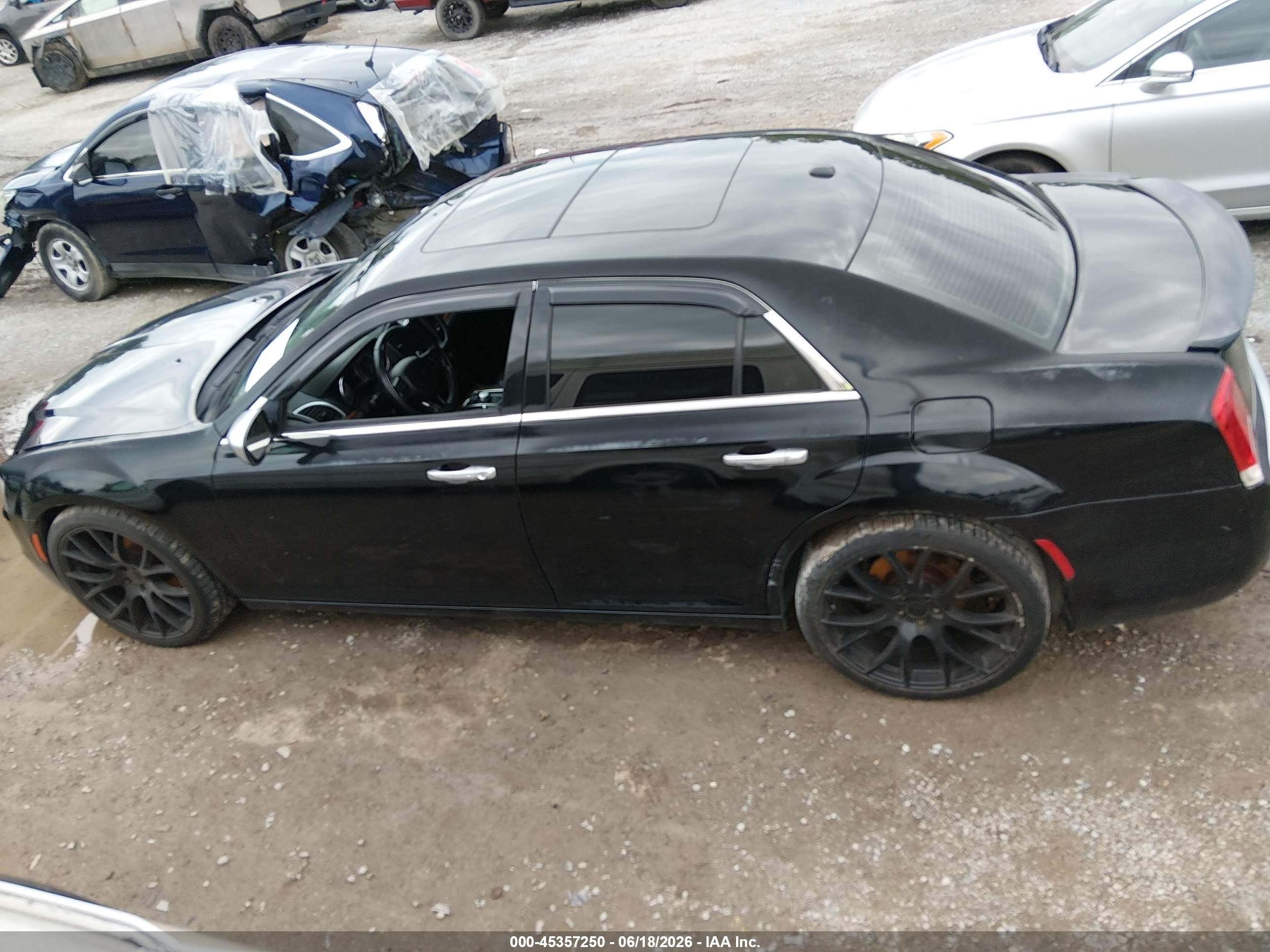 2015 Chrysler 300c Platinum Черный vin: 2C3CCAPG7FH837480