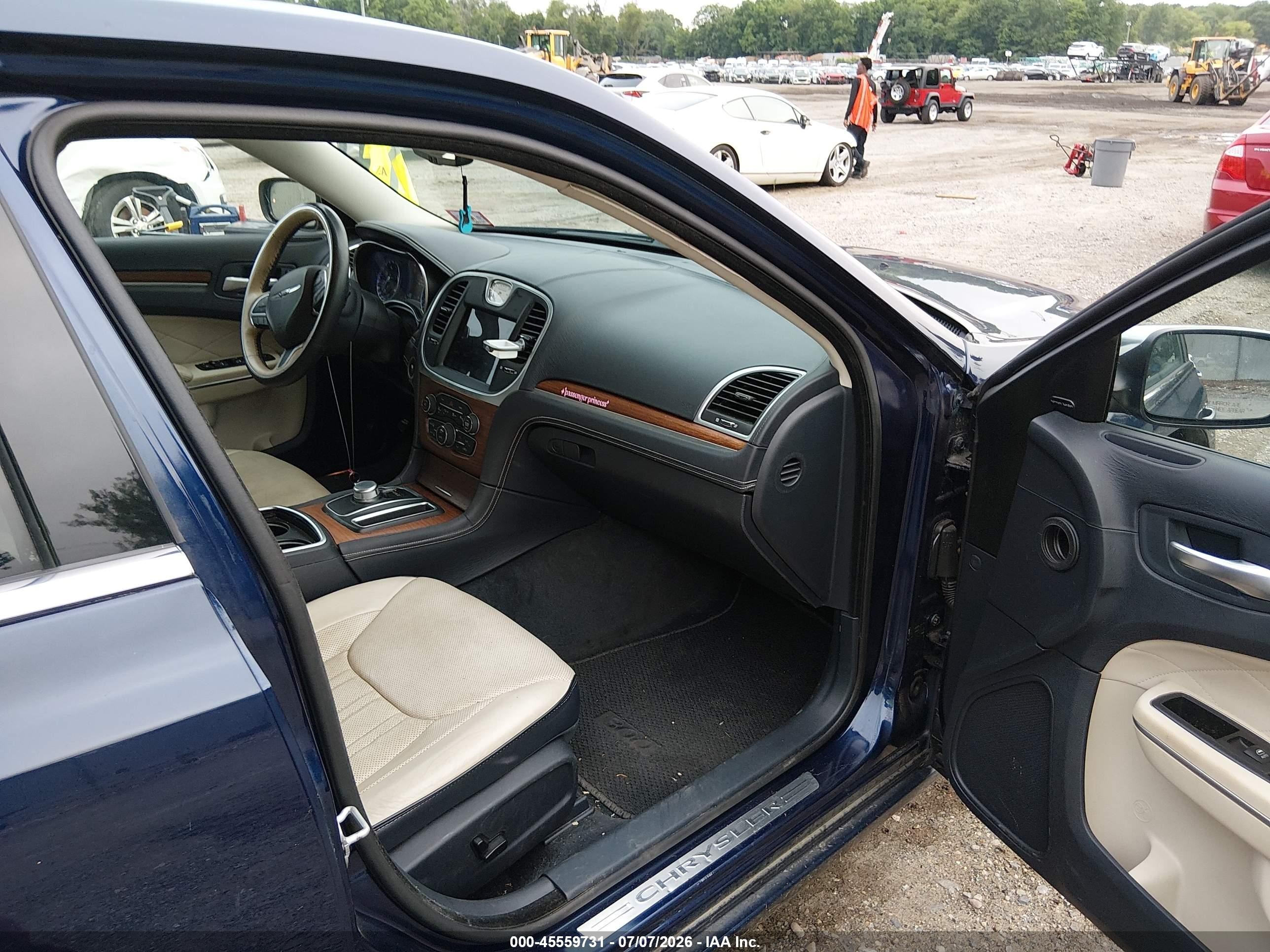 2015 Chrysler 300c Platinum Blue vin: 2C3CCAPT3FH809432