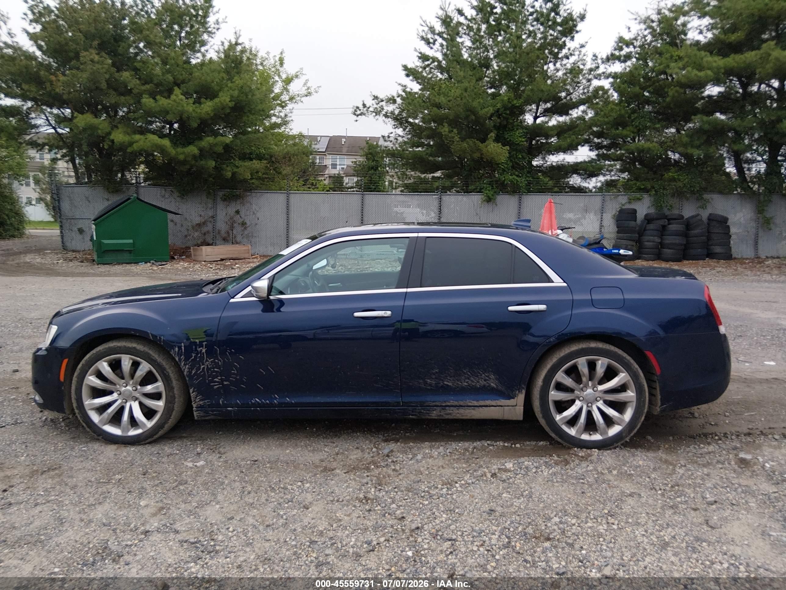 2015 Chrysler 300c Platinum Blue vin: 2C3CCAPT3FH809432