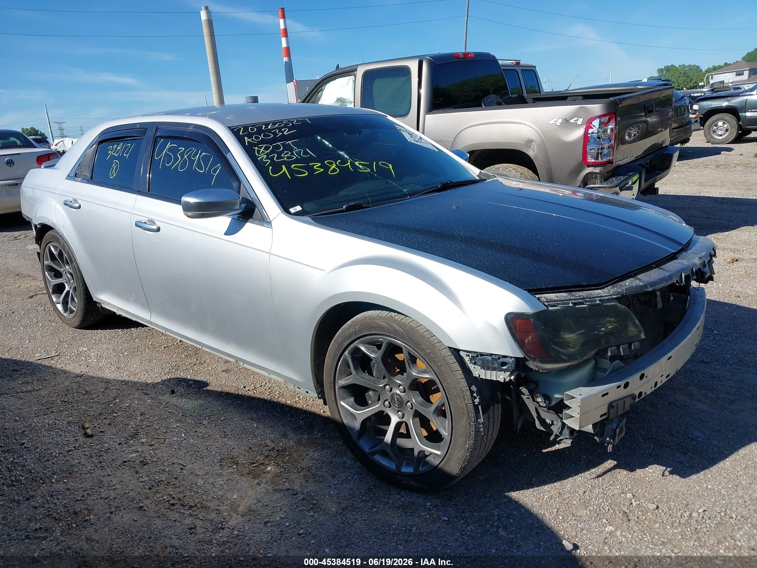 2012 Chrysler 300c Luxury Series Silver vin: 2C3CCAPT7CH238121