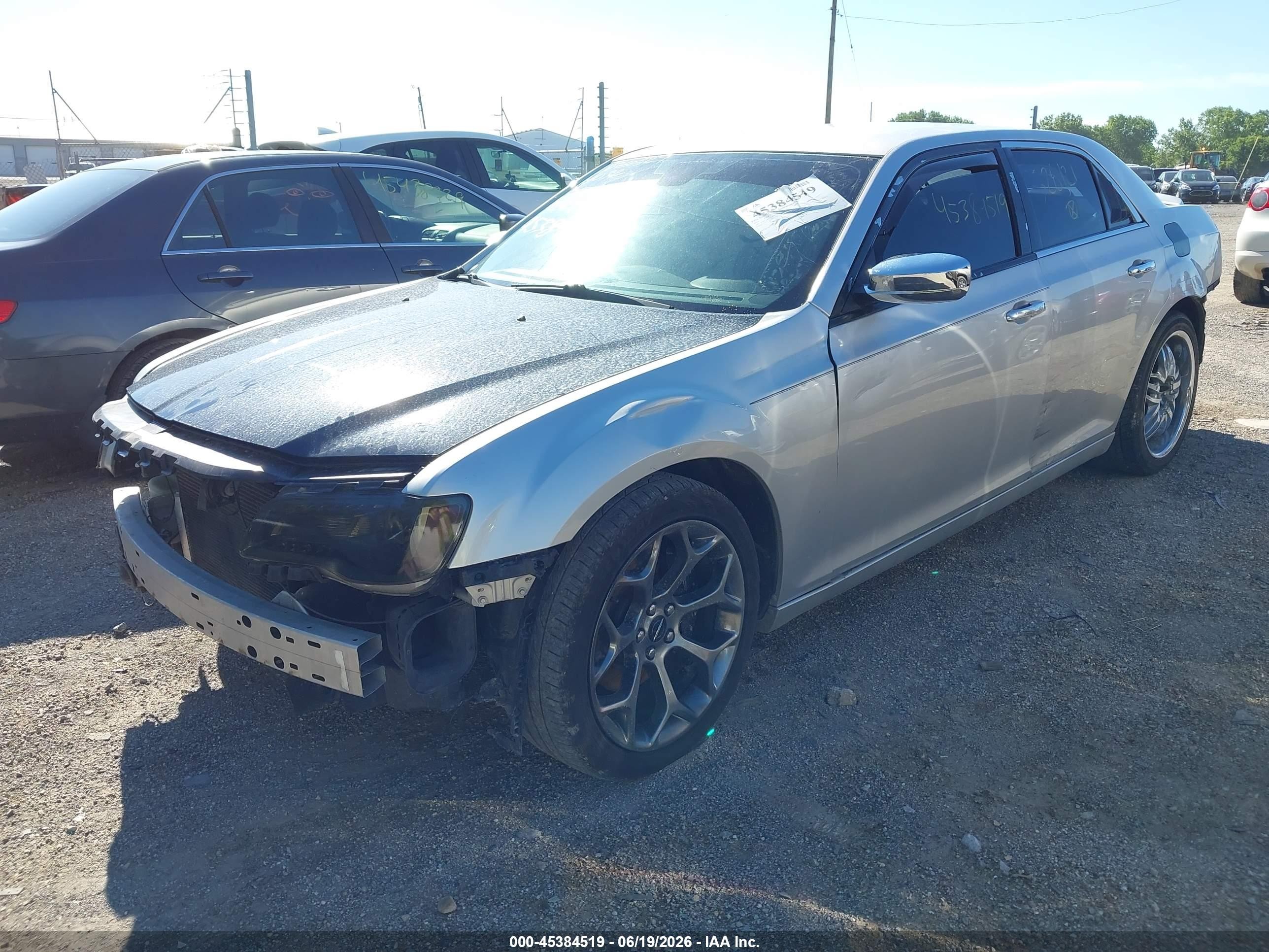 2012 Chrysler 300c Luxury Series Silver vin: 2C3CCAPT7CH238121