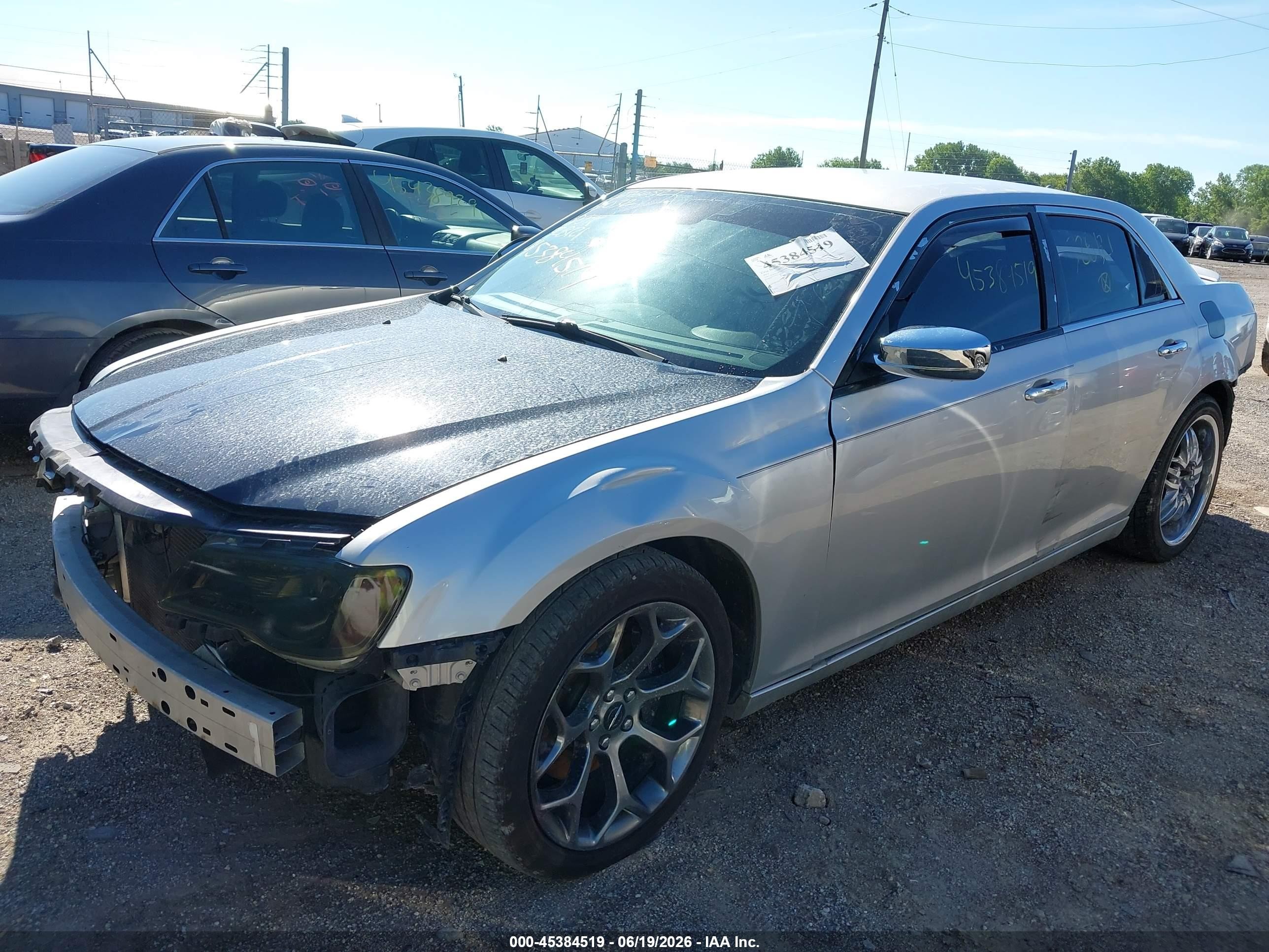 2012 Chrysler 300c Luxury Series Silver vin: 2C3CCAPT7CH238121