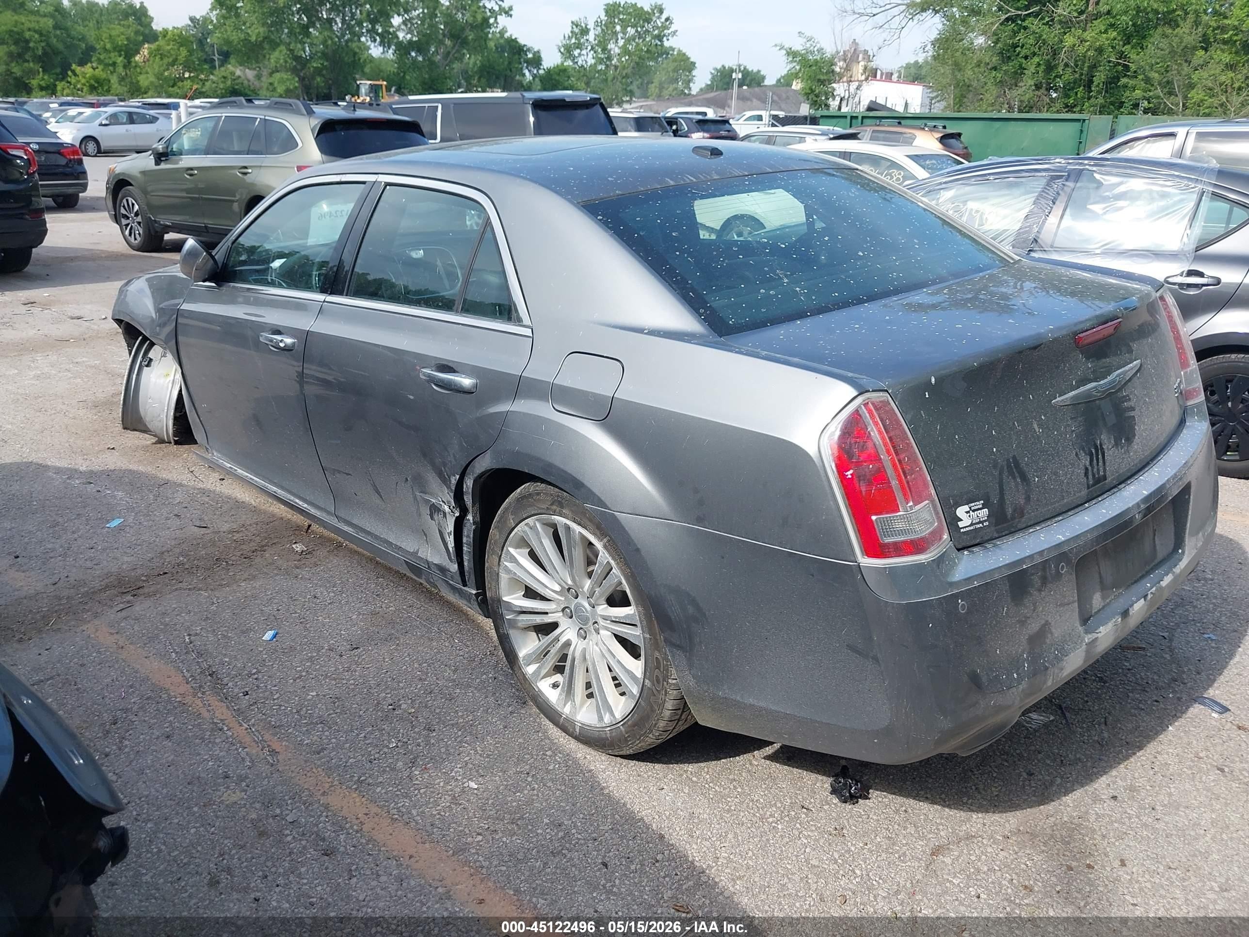 2012 Chrysler 300c Luxury Series Silver vin: 2C3CCAPT7CH313321