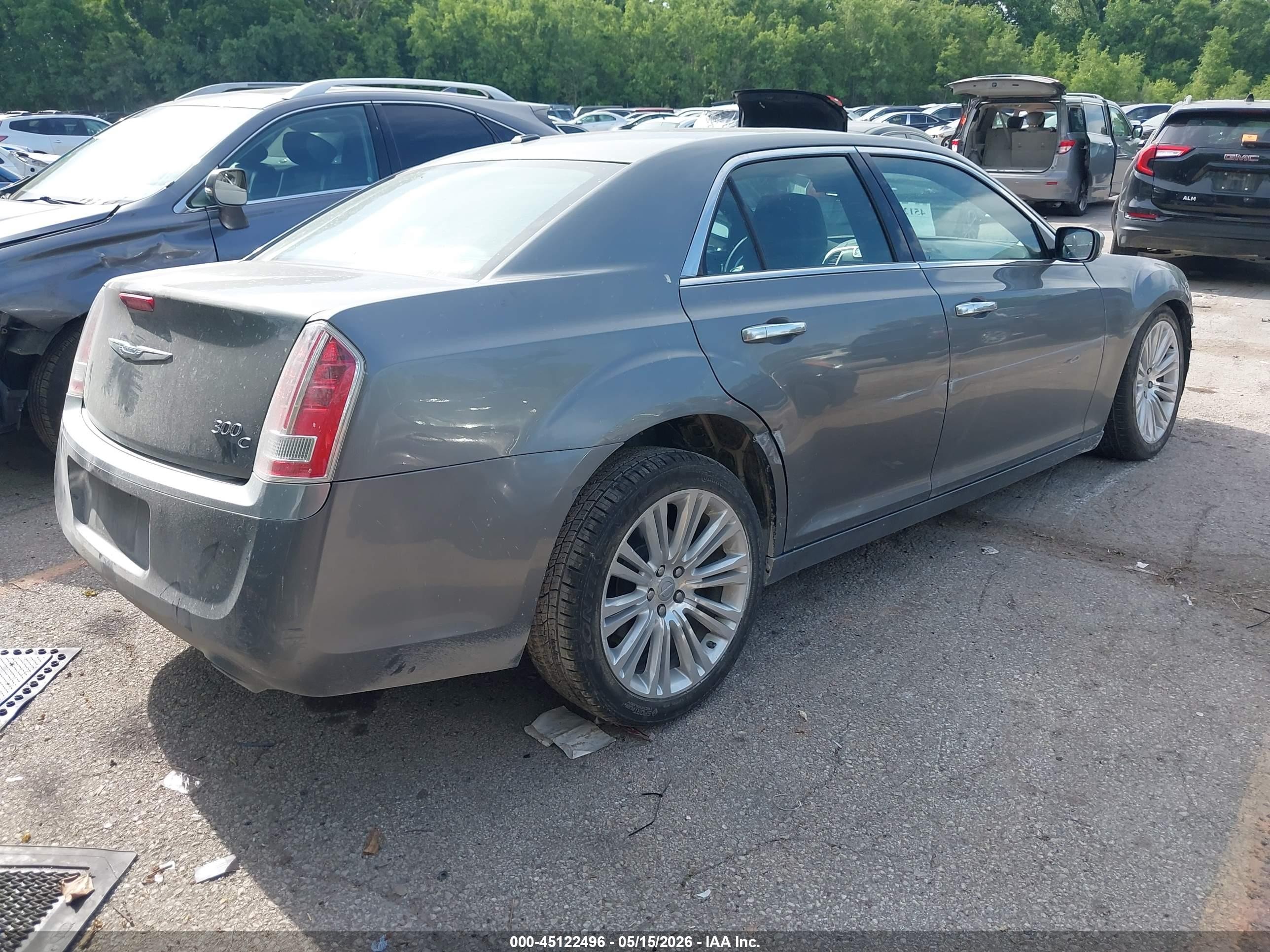 2012 Chrysler 300c Luxury Series Silver vin: 2C3CCAPT7CH313321