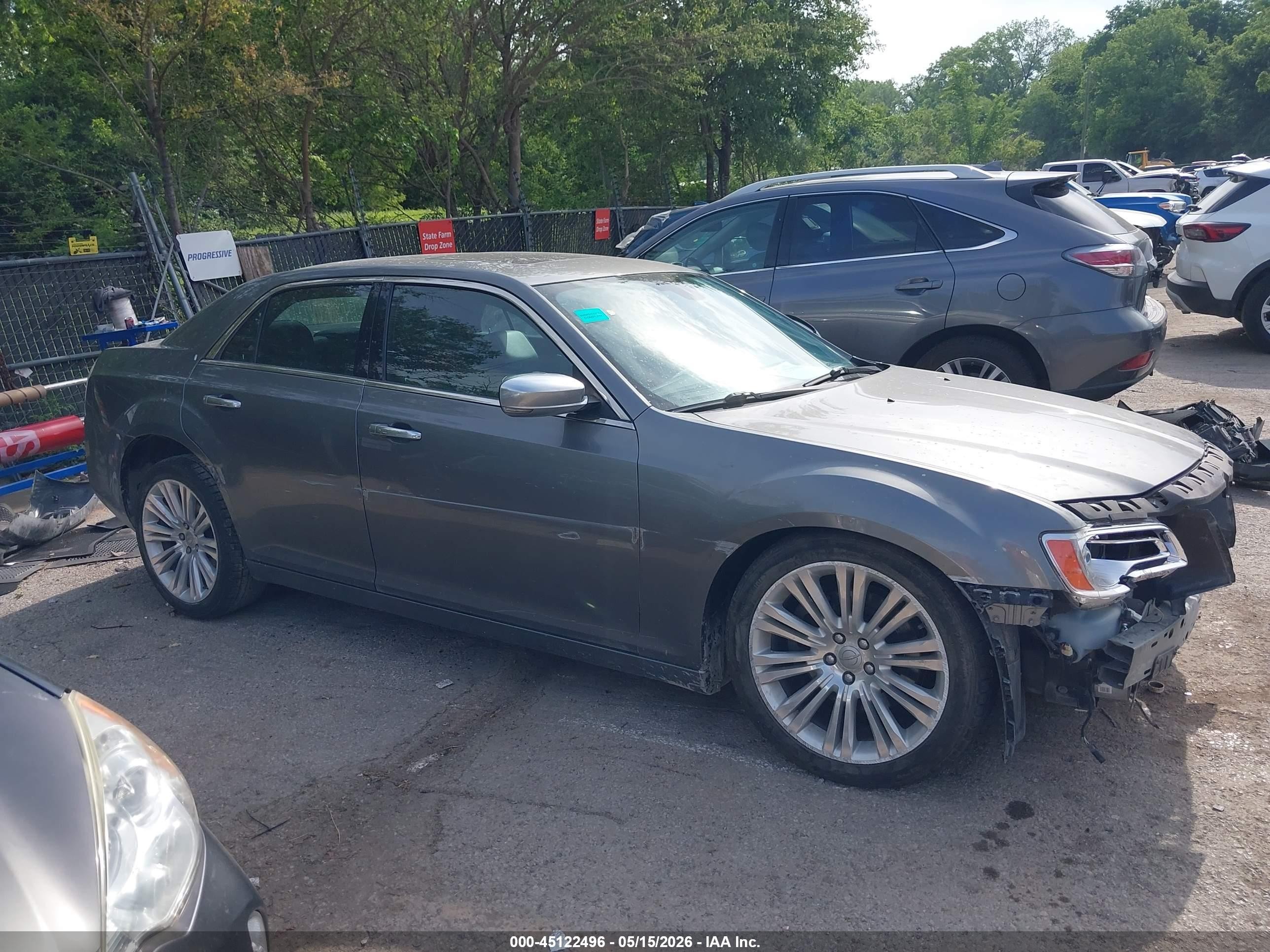 2012 Chrysler 300c Luxury Series Silver vin: 2C3CCAPT7CH313321