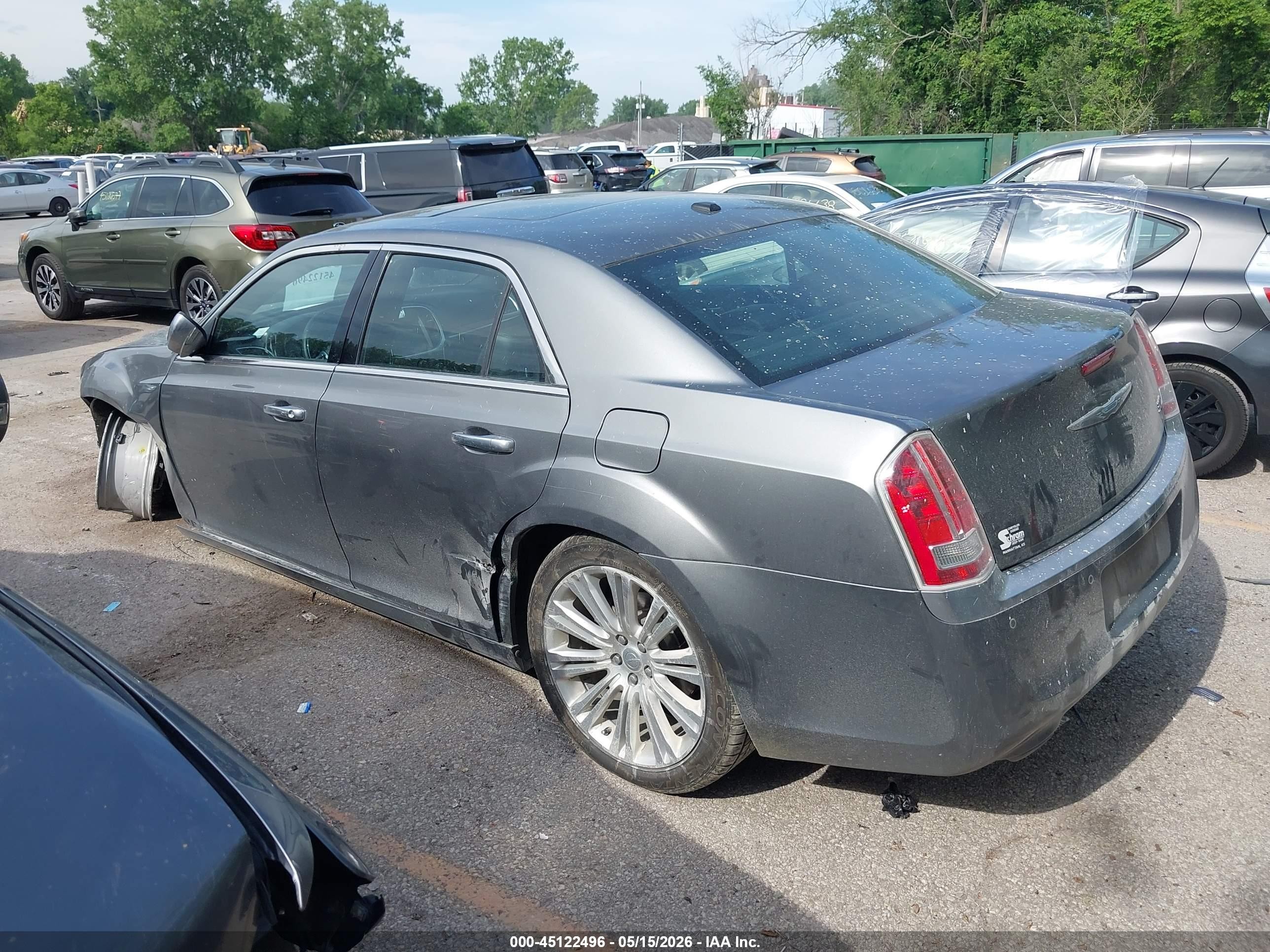 2012 Chrysler 300c Luxury Series Silver vin: 2C3CCAPT7CH313321